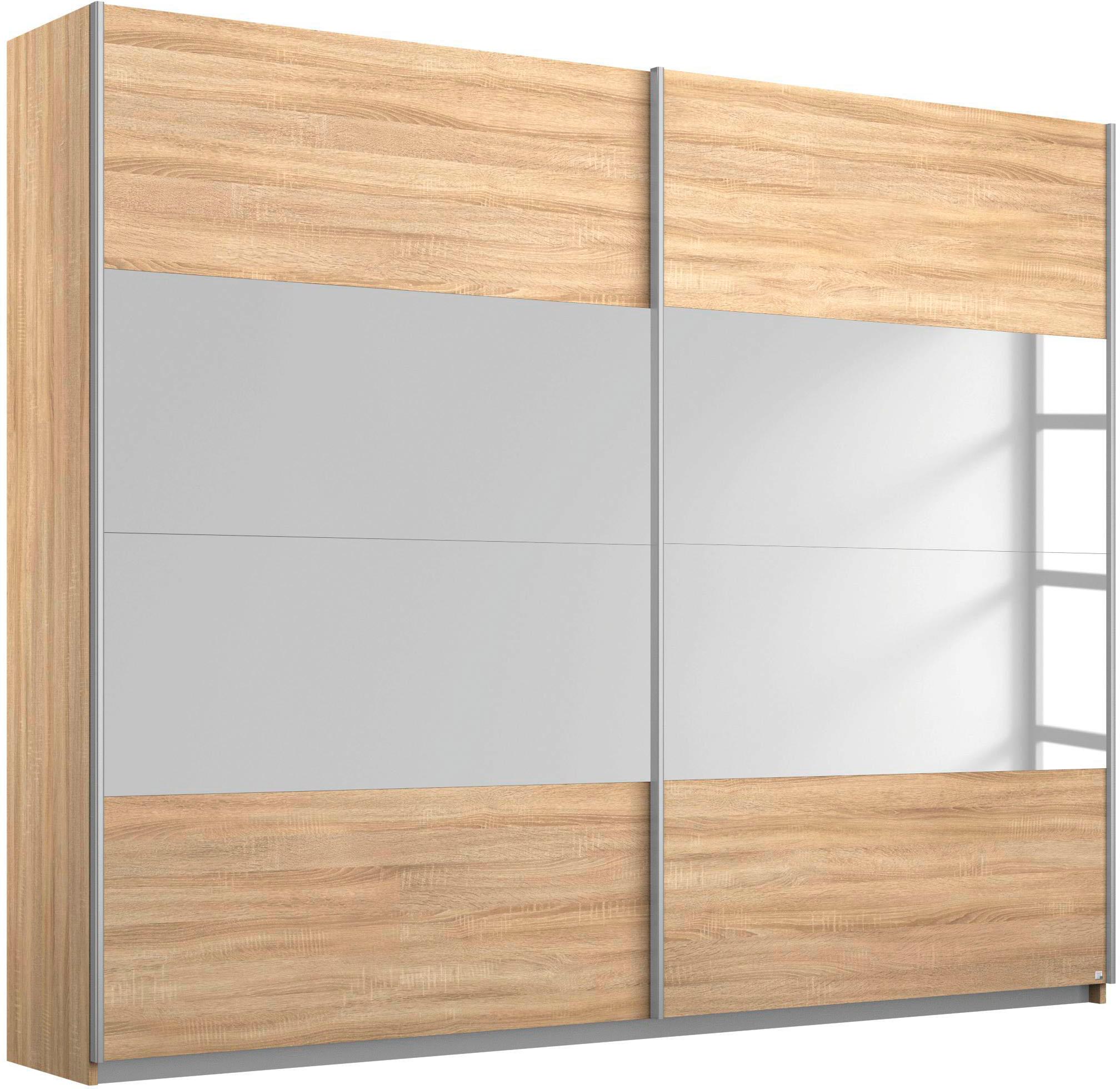 rauch Schwebetürenschrank "Quadra" inkl. Wäscheeinteilung und zusätzlichen Einlegeböden