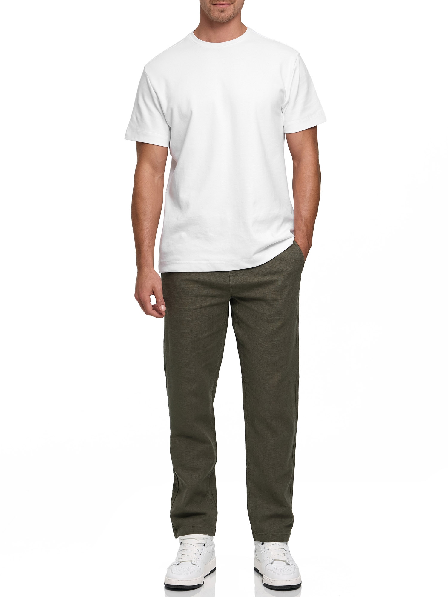 Indicode Leinenhose »INClio«