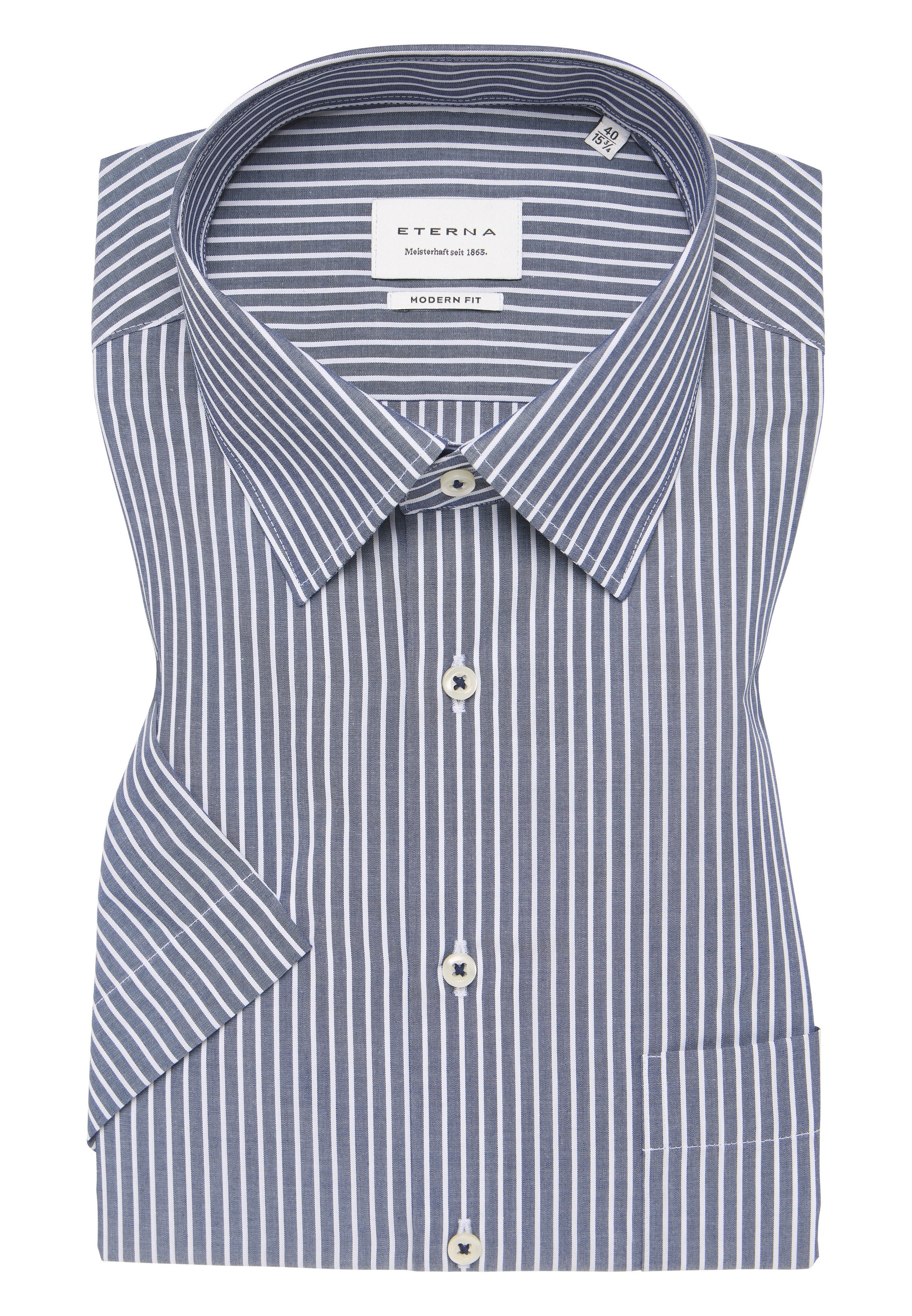 Eterna Kurzarmhemd »MODERN FIT«, NON IRON (bügelfrei)