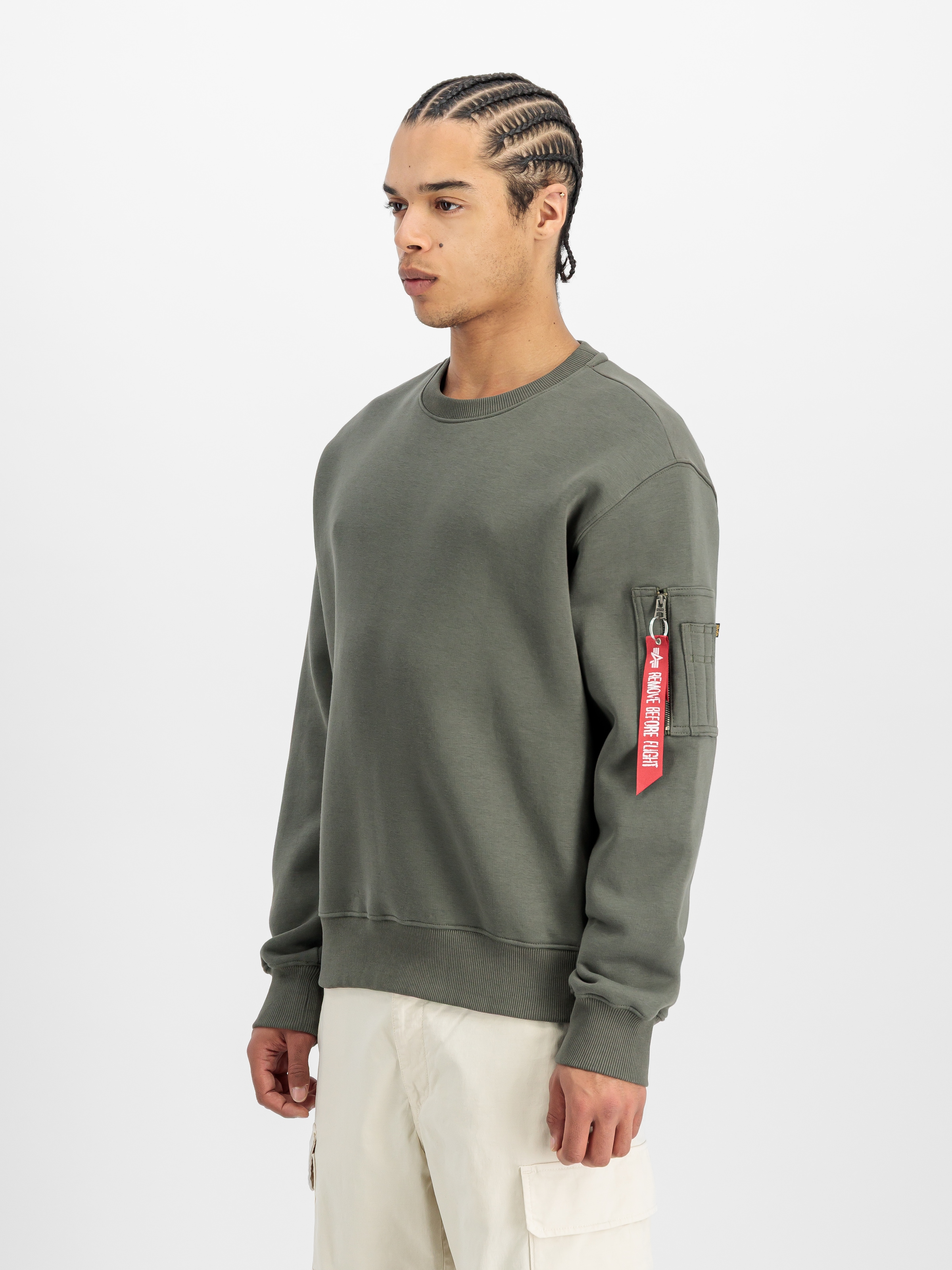 Alpha Industries Sweatshirt "Label Sweater BP" günstig online kaufen