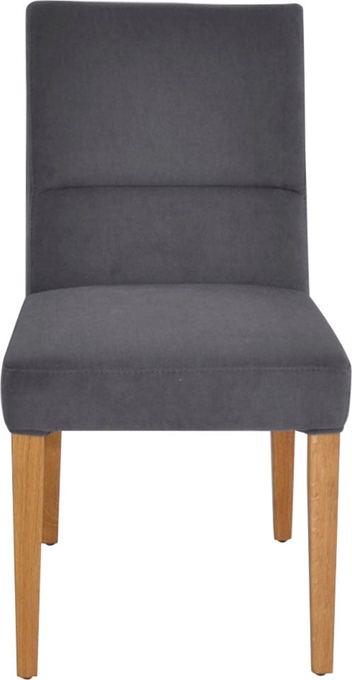 K+W Komfort & Wohnen 4-Fußstuhl "GOBY" () 4-Fuß-Holzstuhl in Wildeiche geöl günstig online kaufen