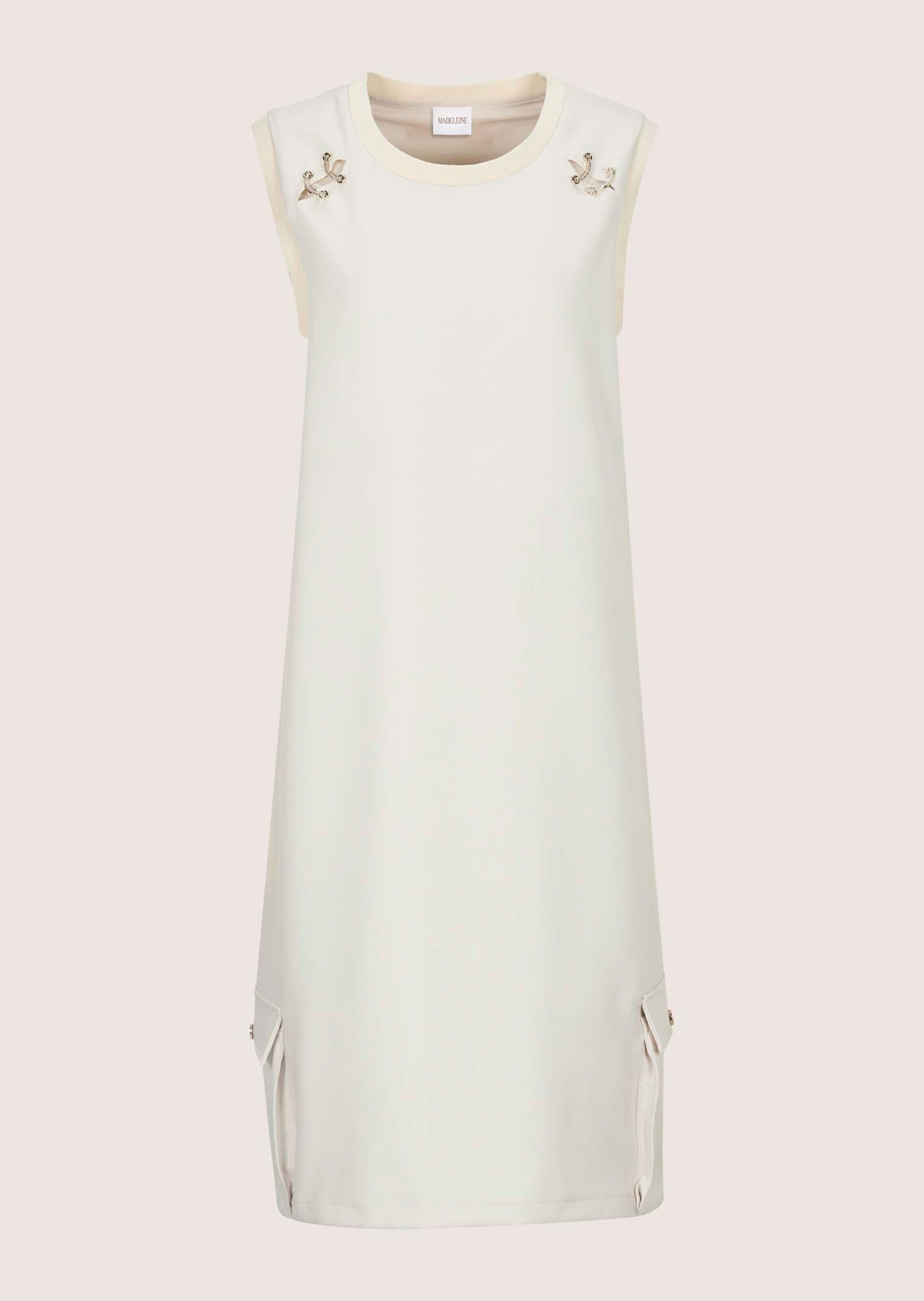 MADELEINE Sommerkleid "Jerseykleid Midikleid mit Schmuckelementen" Kleid mi günstig online kaufen