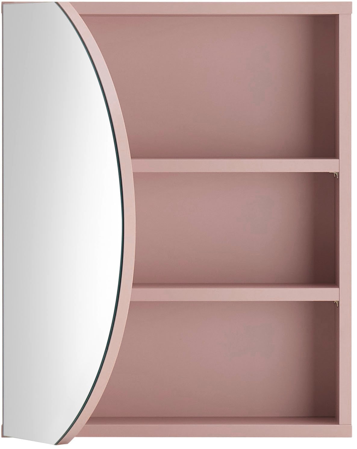 BASIC by Balculina Spiegelschrank »Nancy BxHxT 45x45x15 cm« 1 Stk. tlg. Breite 45 cm, offene Fächer