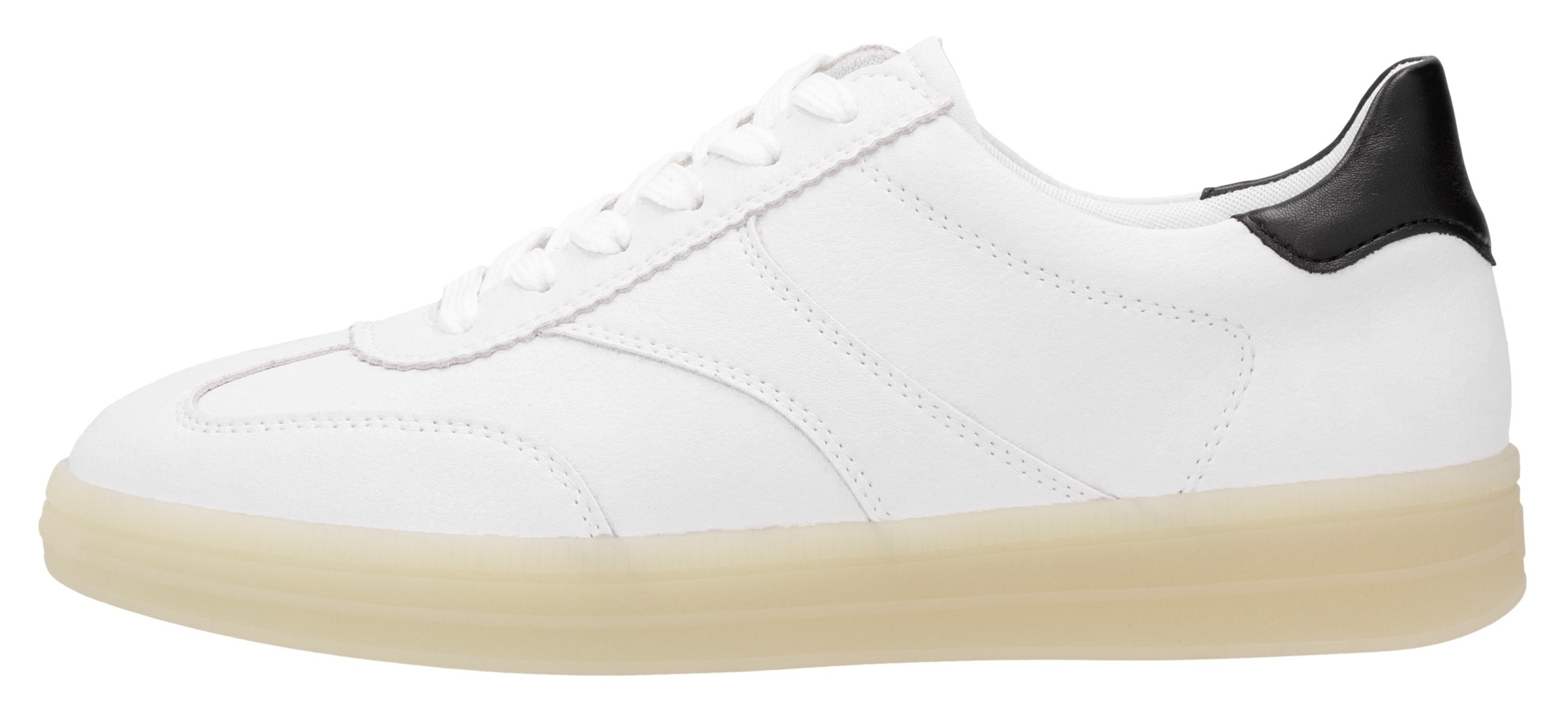Remonte Sneaker, Freizeitschuh, Halbschuh, Schnürschuh mit gepolstertem Schaftrand