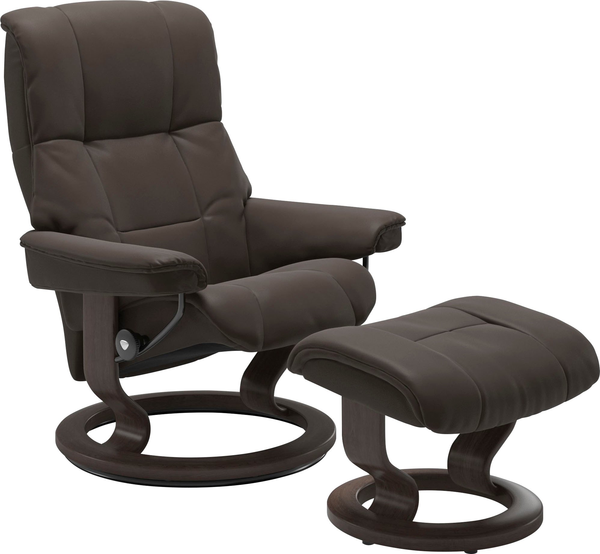 Stressless Fußhocker "Mayfair" mit Classic Base, Gestell Wenge