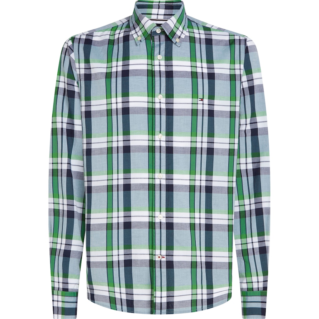 Tommy Hilfiger Langarmhemd »NATURAL SOFT TARTAN RF SHIRT«