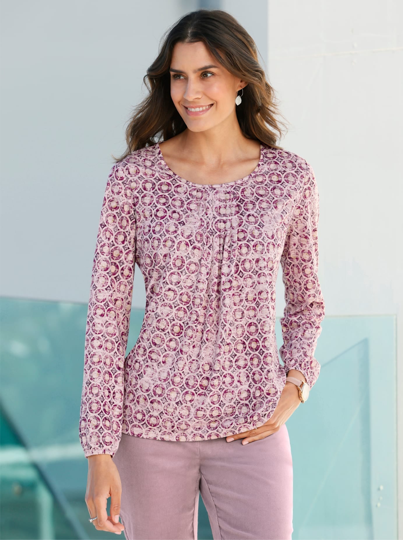 Inspirationen Print-Shirt "Druck-Shirt", (1 tlg.) günstig online kaufen