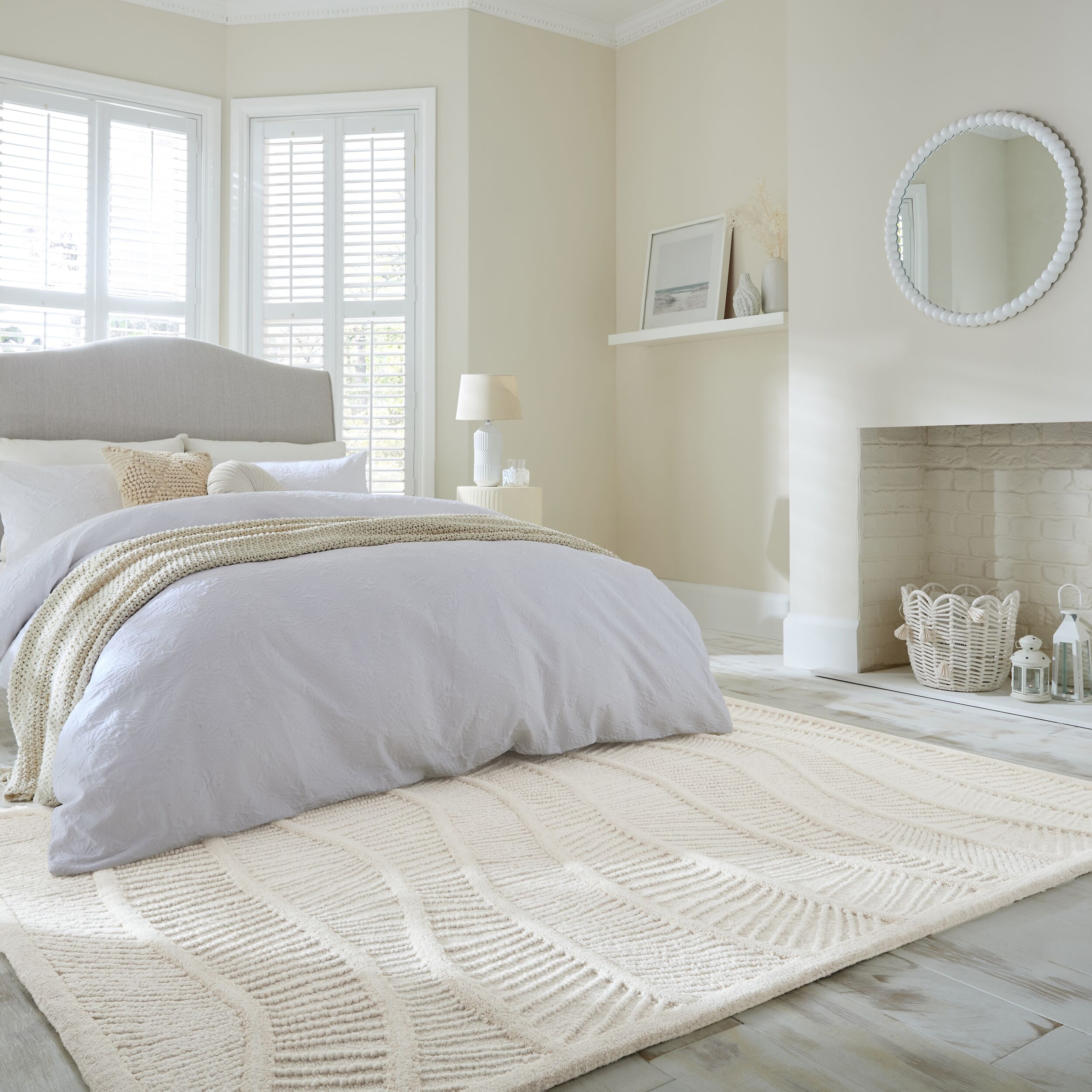 FLAIR RUGS Teppich "SCULPTURED WAVE" rechteckig 14 mm Höhe