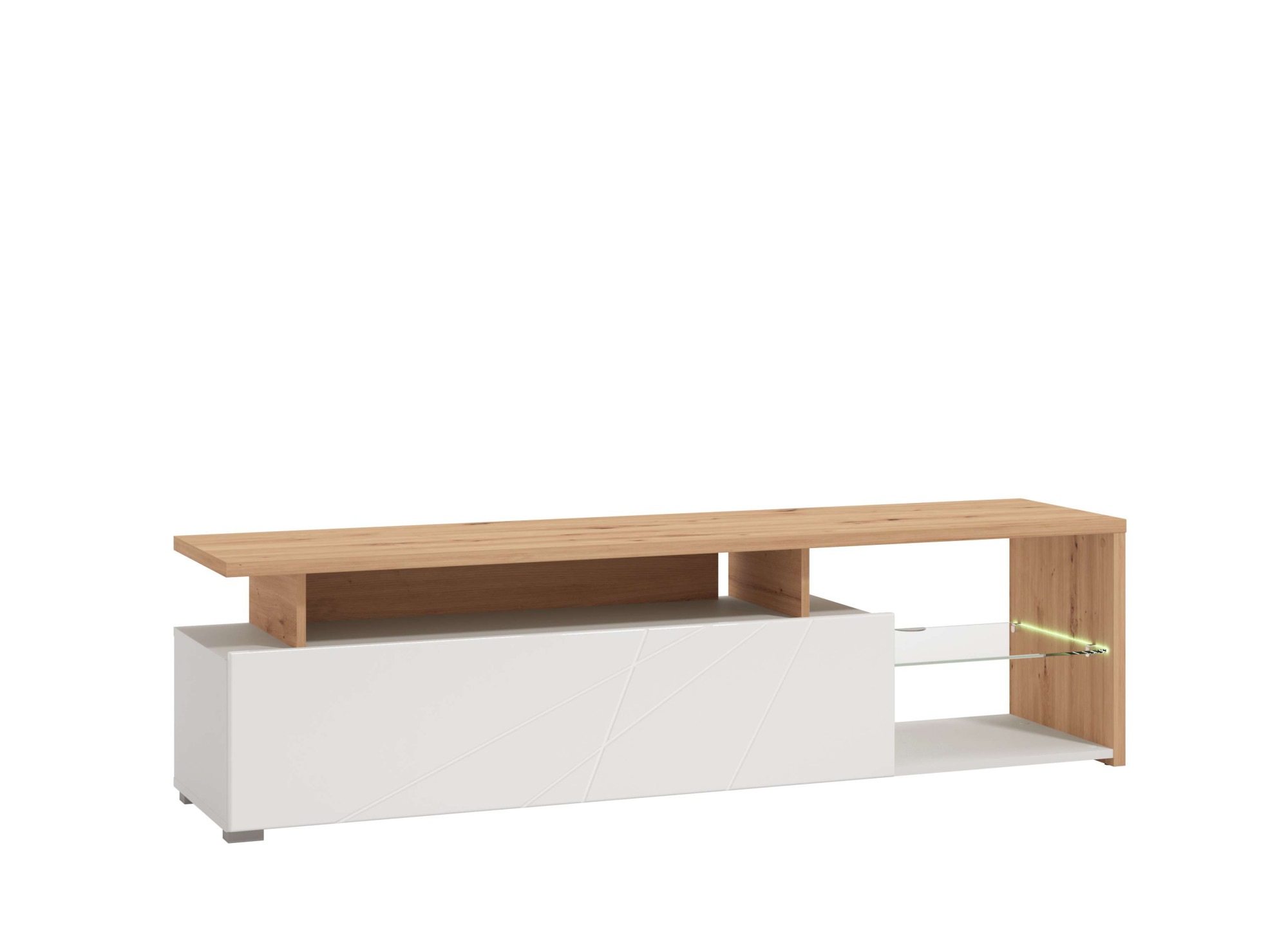 Thumbnail - INOSIGN Lowboard "Arctic TV-Board" TV-Kommode,Br. 170 cm, mit und ohne LED-Beleuchtung,Front mit Fräsung