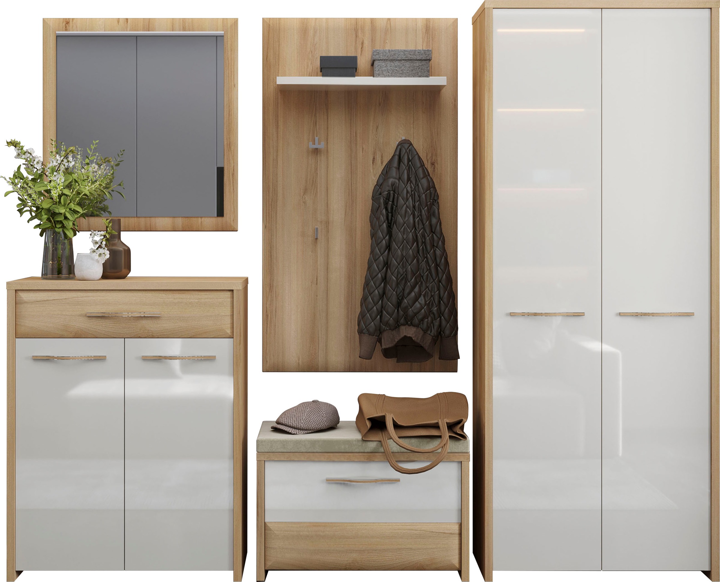 Home affaire Garderoben-Set "Gala" Set, 5 Stk. tlg. günstig online kaufen