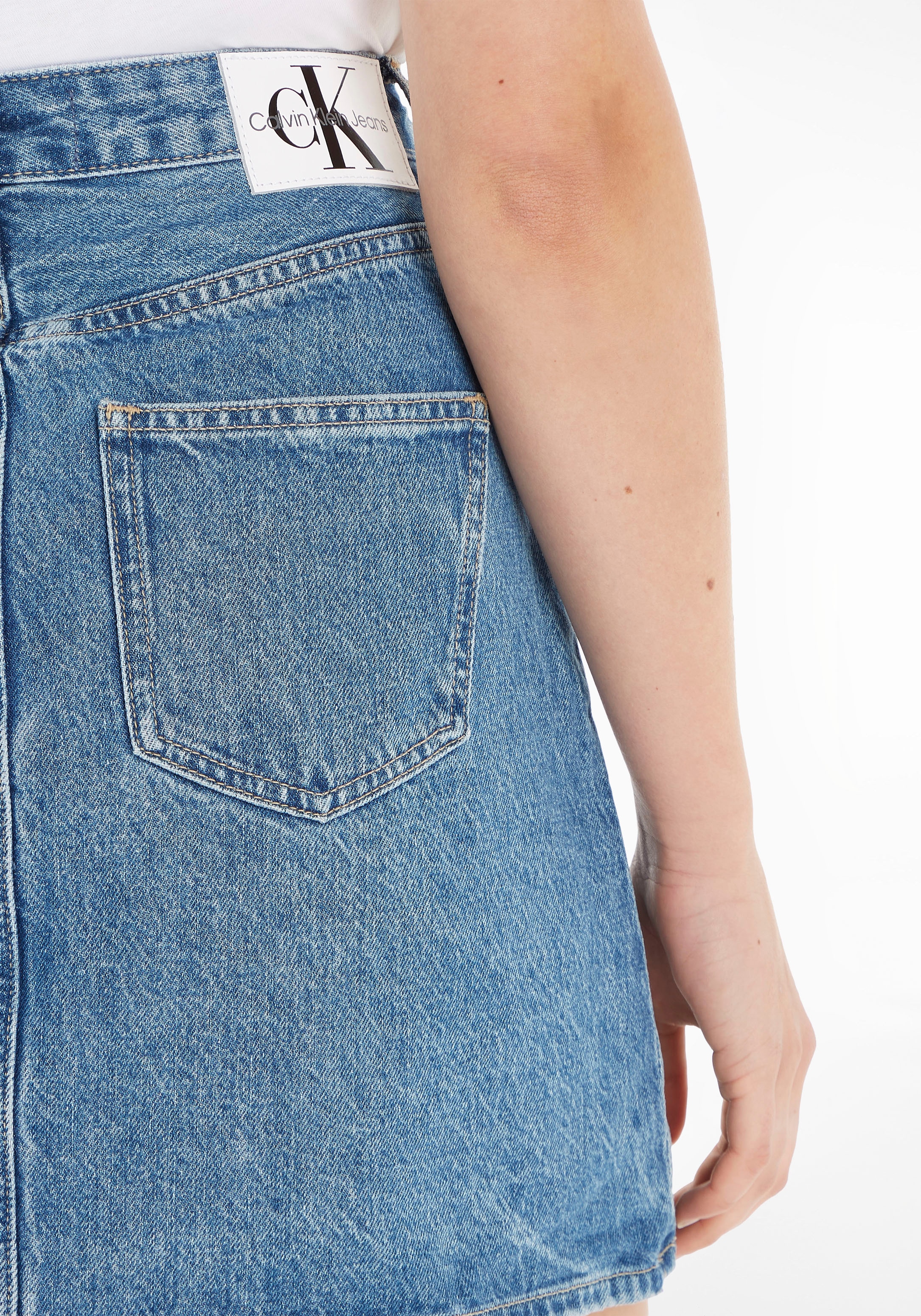 Klein BAUR Calvin kaufen | »A-LINE SKIRT« Jeansrock Jeans MINI
