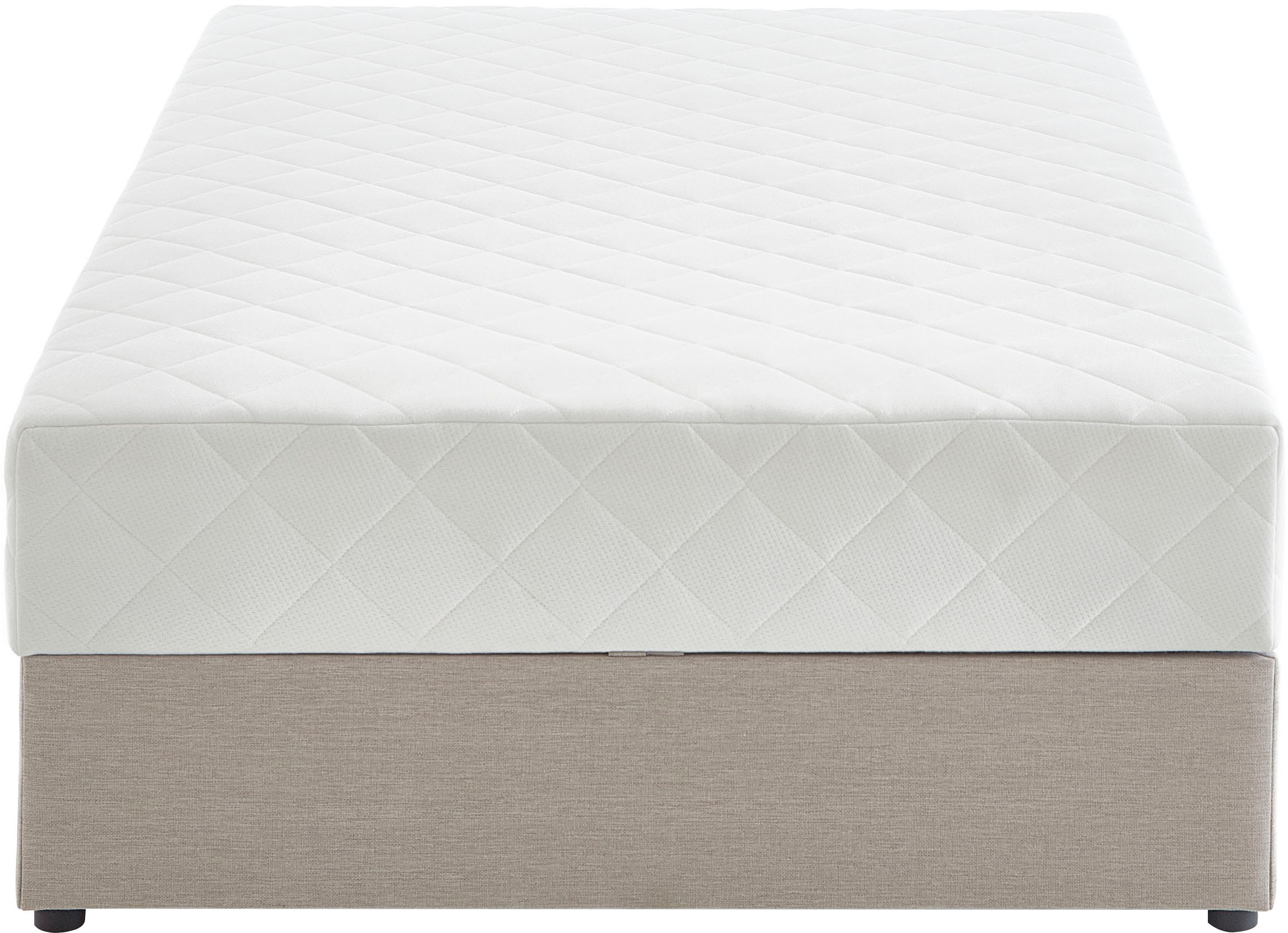 ATLANTIC home collection Boxbett »BELINA«, mit Taschenfederkernmatratze und geräumigem Bettkasten