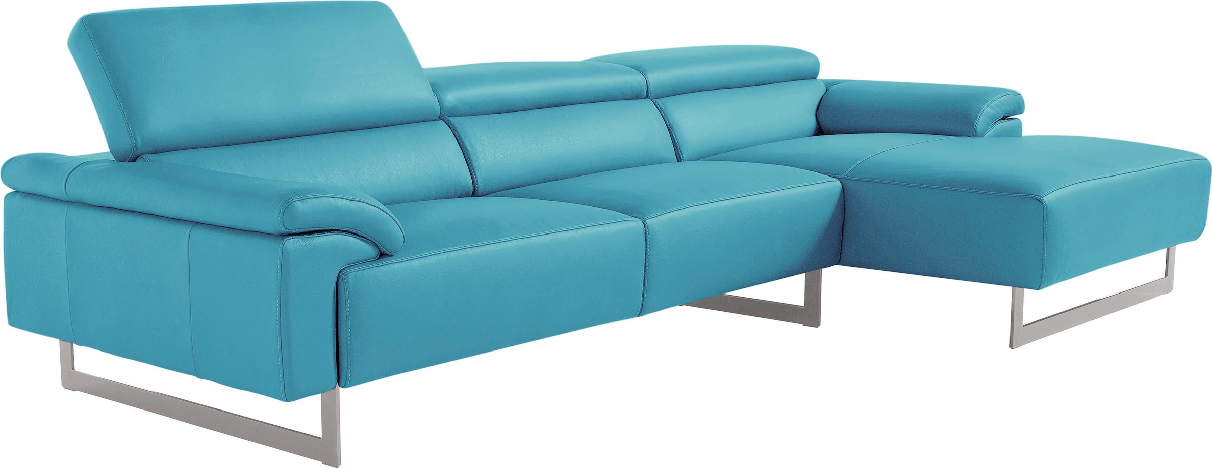 Egoitaliano Ecksofa "Malika, edel und bequem, Designsofa mit hochwertigen B günstig online kaufen