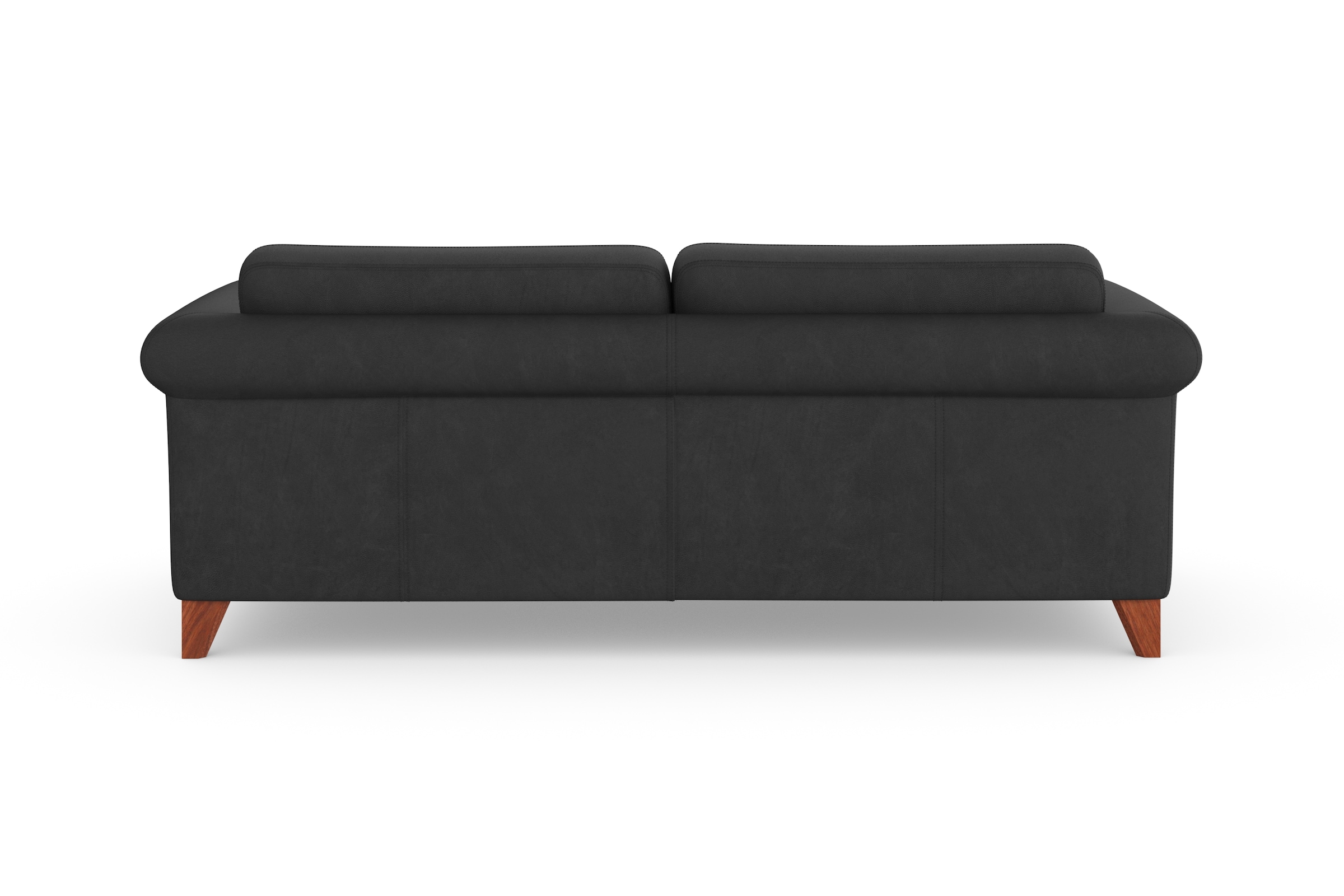 machalke® 3-Sitzer »amadeo«, Ledersofa mit geschwungenen Armlehnen, Breite 213 cm