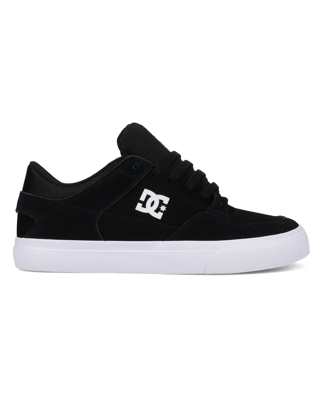 Sneaker DC SHOES "Onyx", Herren, Gr. 8(40,5), schwarz, weiß, Obermaterial:58, 5% Leder, 32, 7% Synthetik, 8, 8% Microfaser;, Schuhe Sneaker