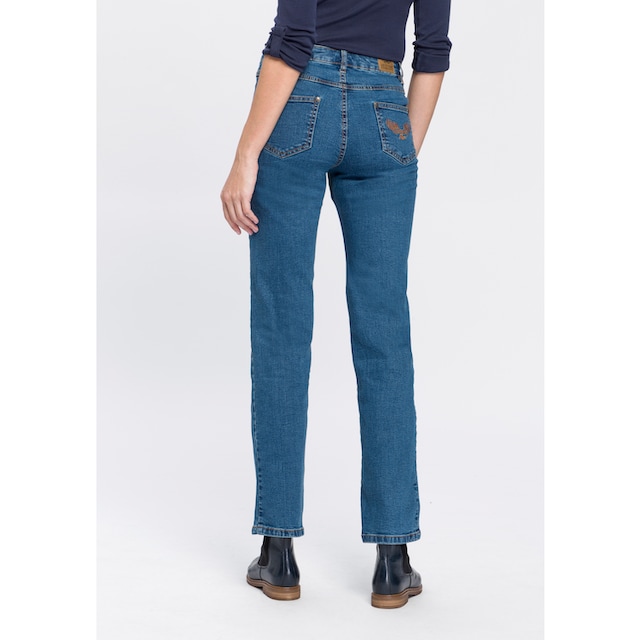 | bestellen Gerade Arizona Jeans BAUR »Comfort-Fit«, Waist online High