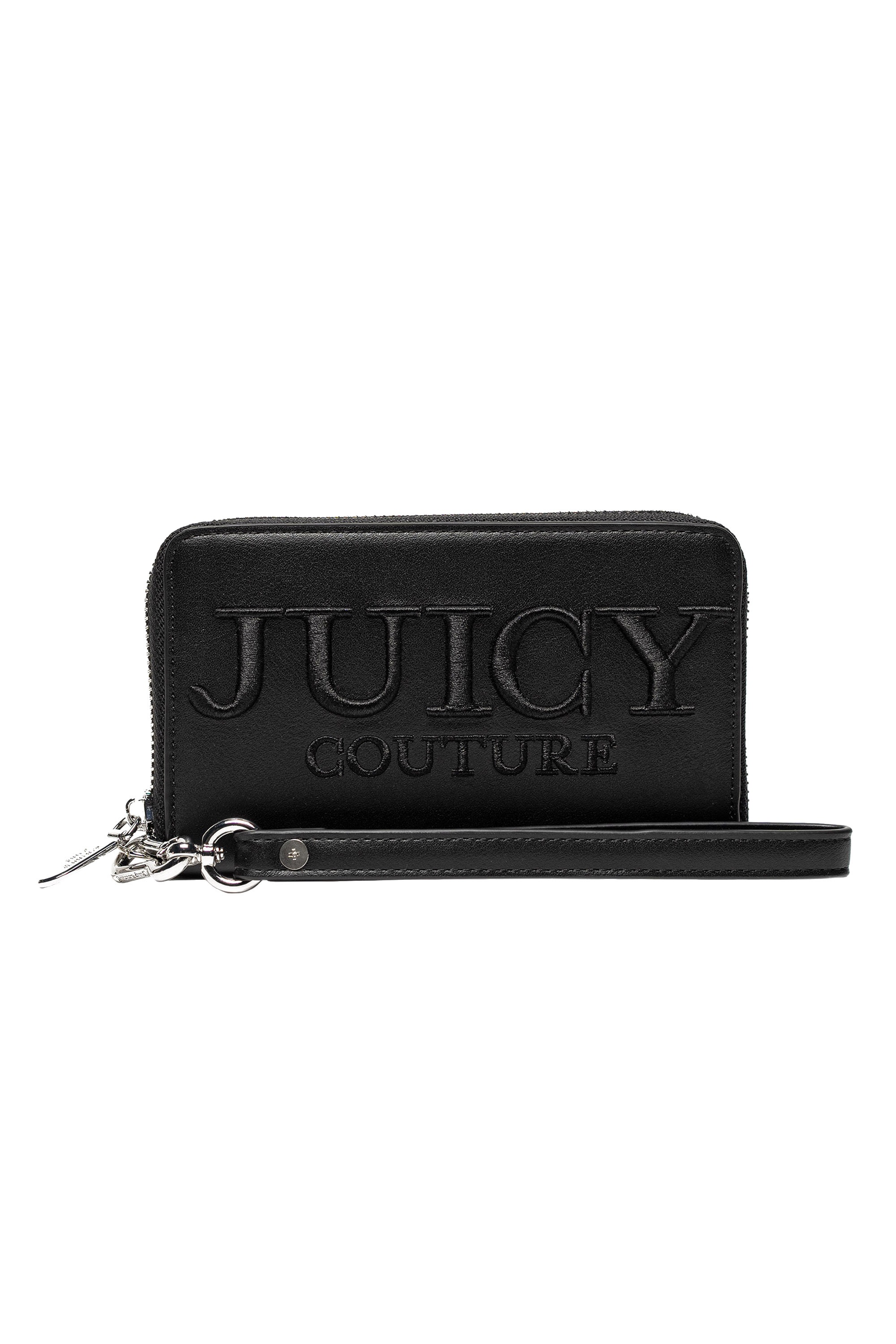 JUICY COUTURE Handytasche "GABRIELLE PHONECASE Damen", B/H/T: 9cm x 3cm onesize, schwarz, Taschen, Handytasche Damen, Phone Wallet, Handtasche,
