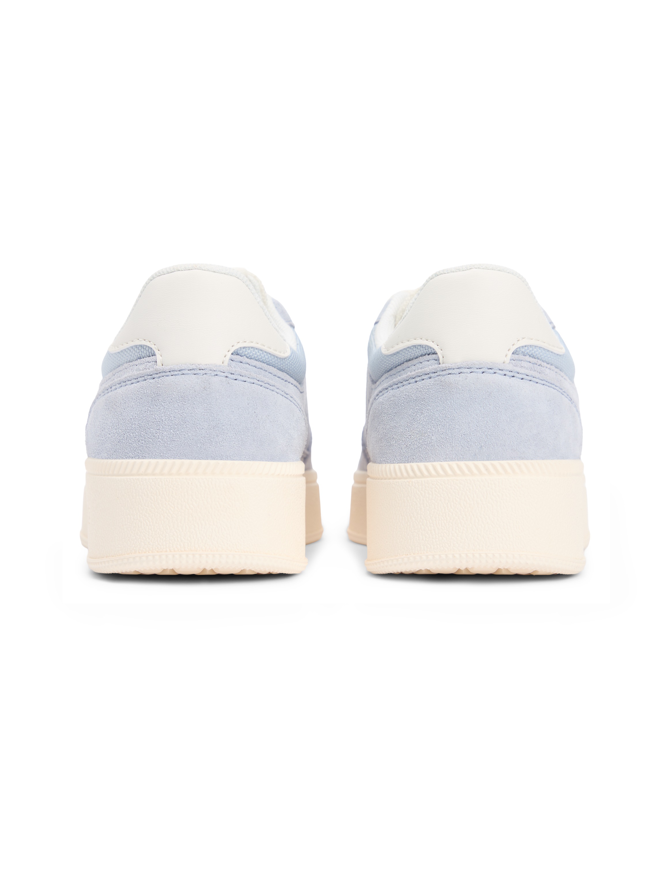 Tommy Jeans Plateausneaker »THE GREENWICH EDGE MAX SUEDE«  Freizeitschuh, Halbschuh, Schnürschuh mit seitlicher Logoflagge