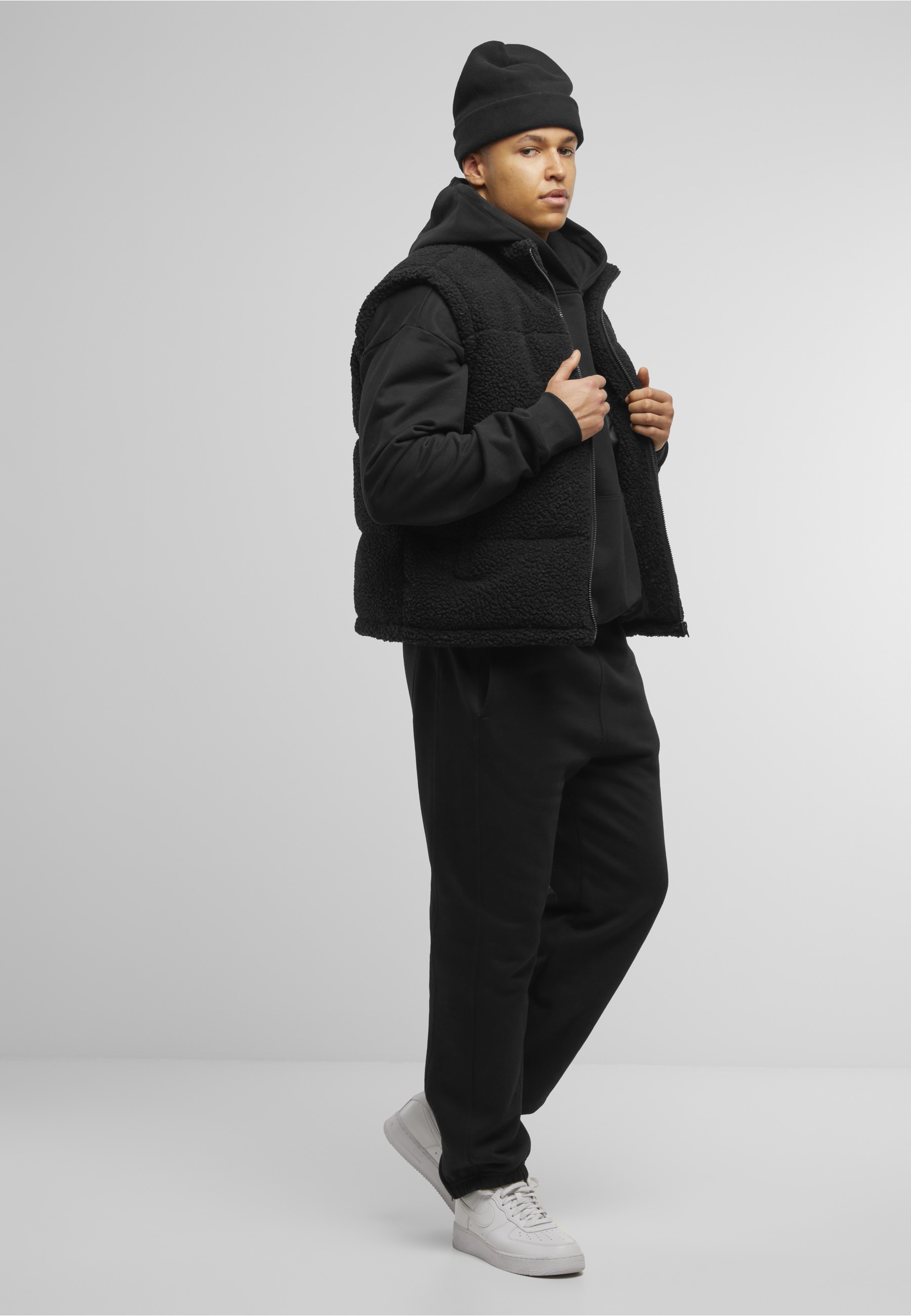 URBAN CLASSICS Beanie »Urban Classics Unisex Fleece Beanie 2-Pack« 1 Stk.