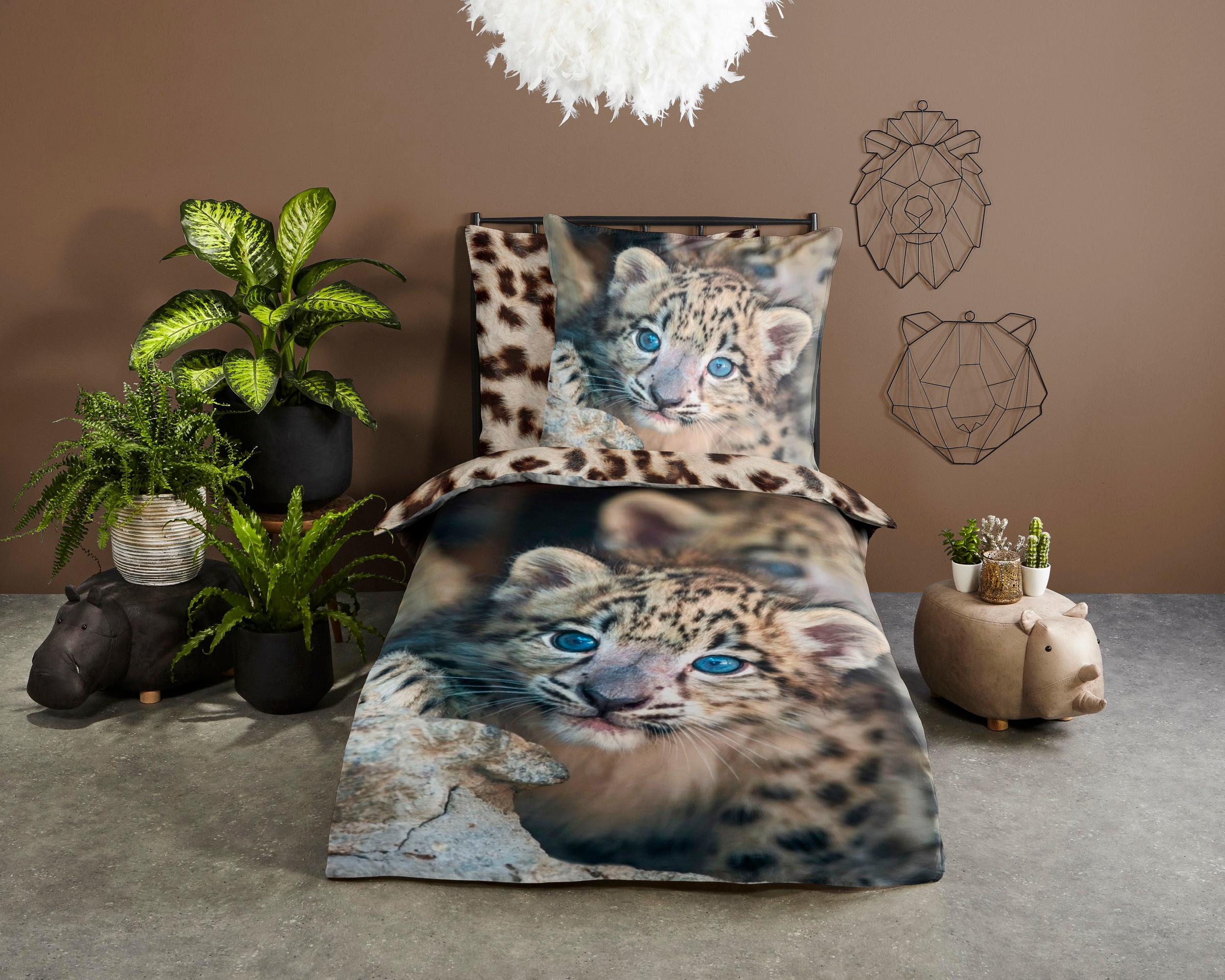 PURE luxury collection Kinderbettwäsche "Mascha" 2 Stk. tlg. Mikrofaser, 13 günstig online kaufen