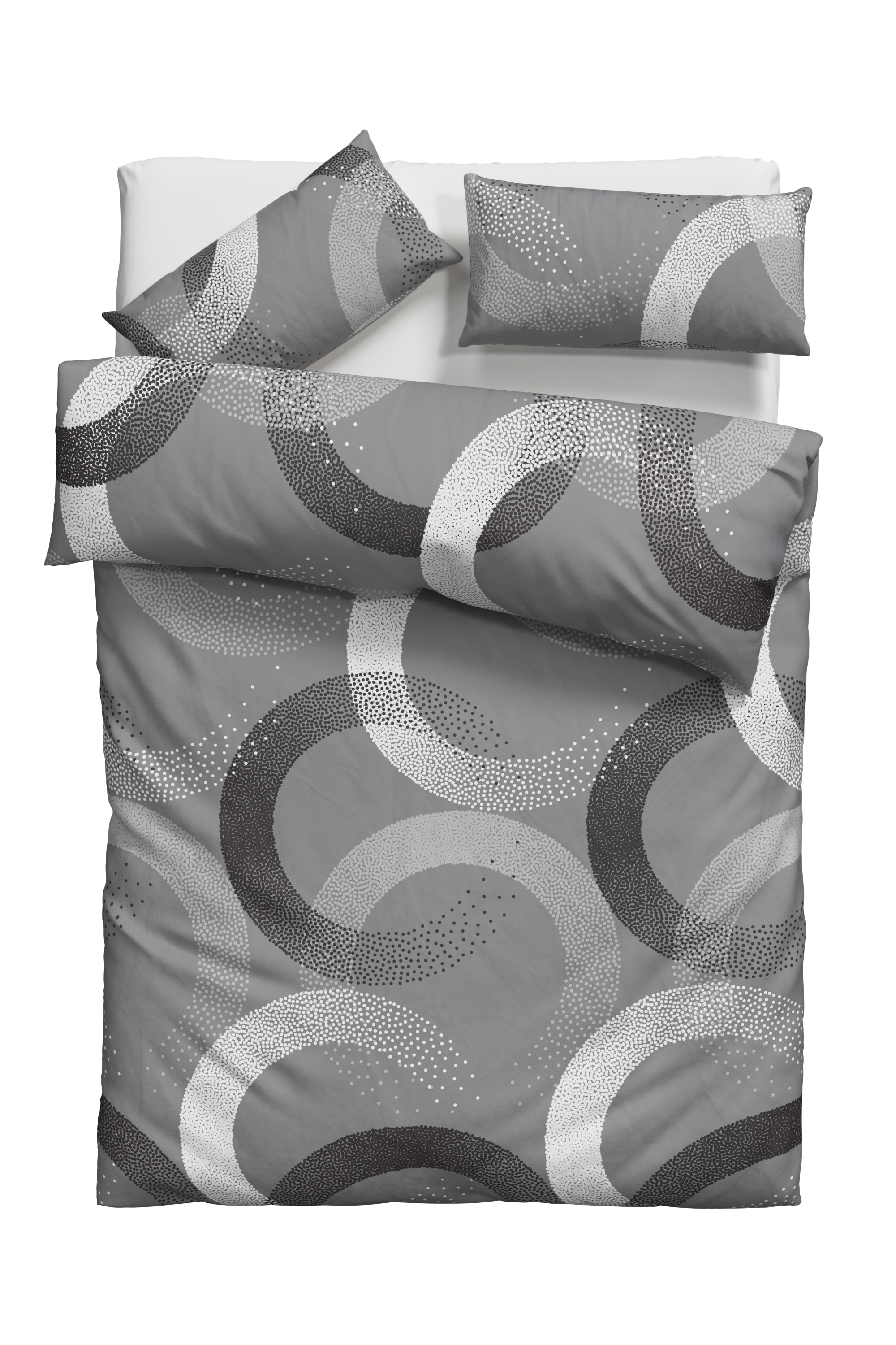 OTTO home Bettwäsche "Balisa" 2 Stk. tlg. ab Größe 135x200 cm, aus 100% Bau günstig online kaufen