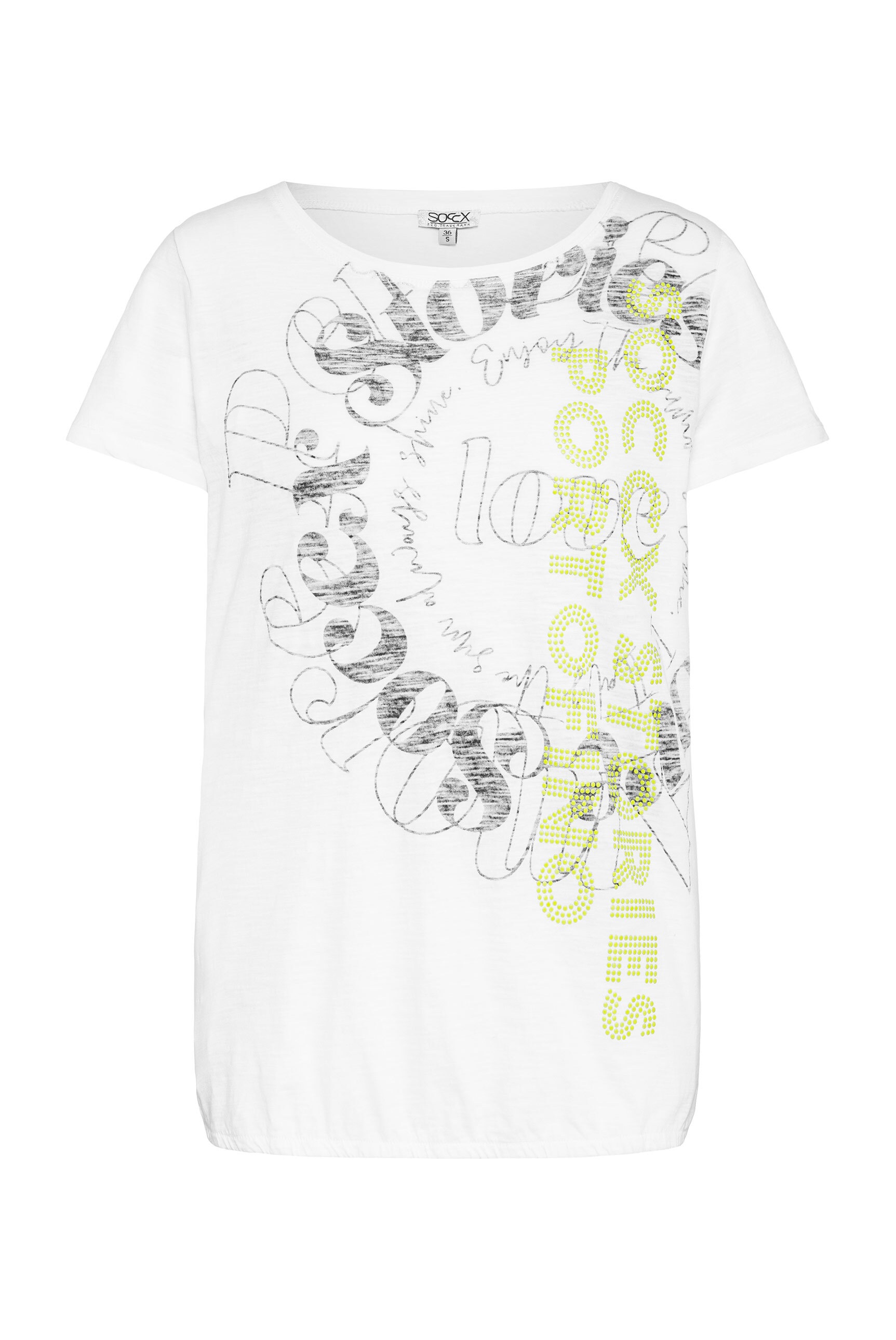 SOCCX Rundhalsshirt, aus Baumwolle