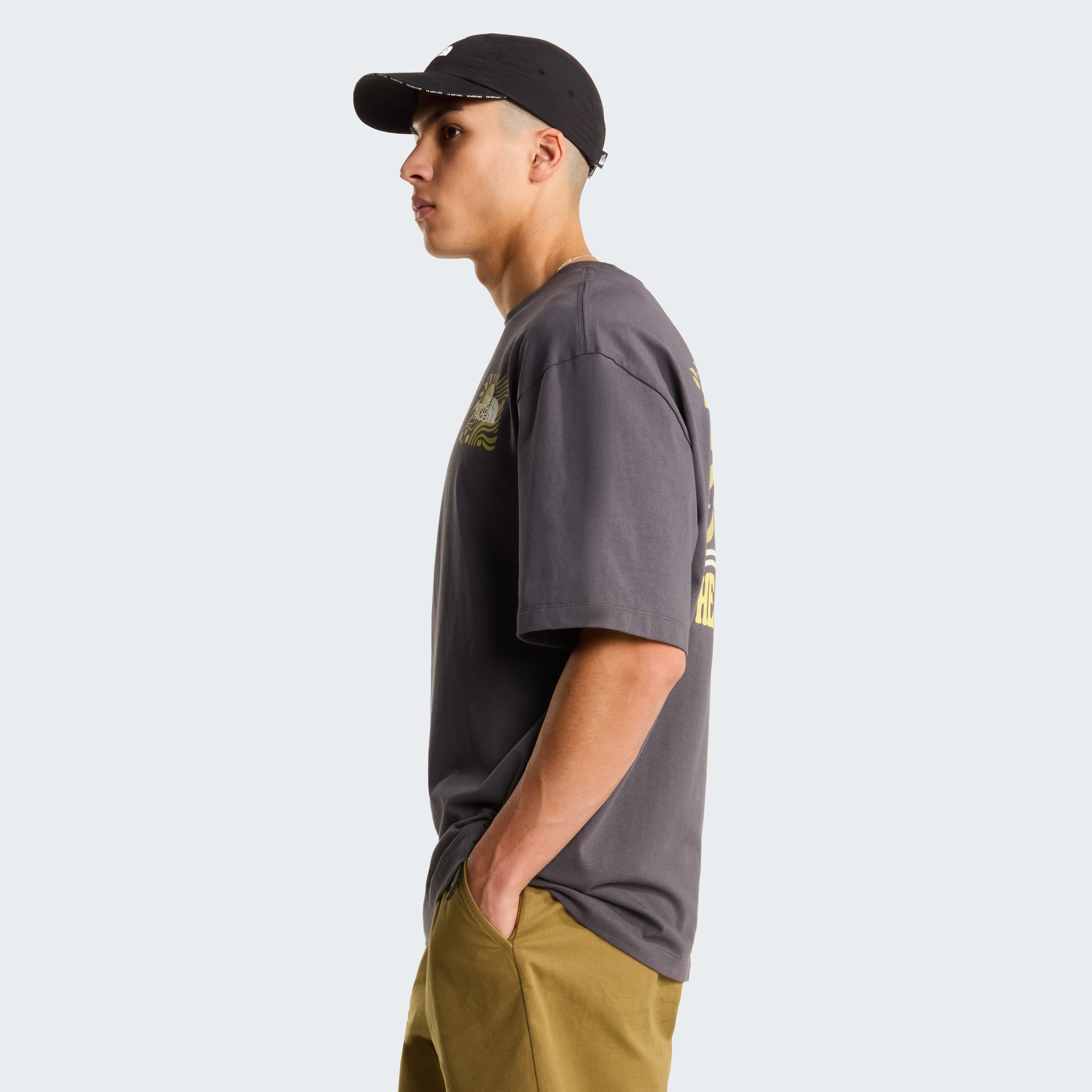 The North Face T-Shirt "M SUN OVERSIZE SHORT SLEEVE TEE-GRAPHIC" sportliche günstig online kaufen