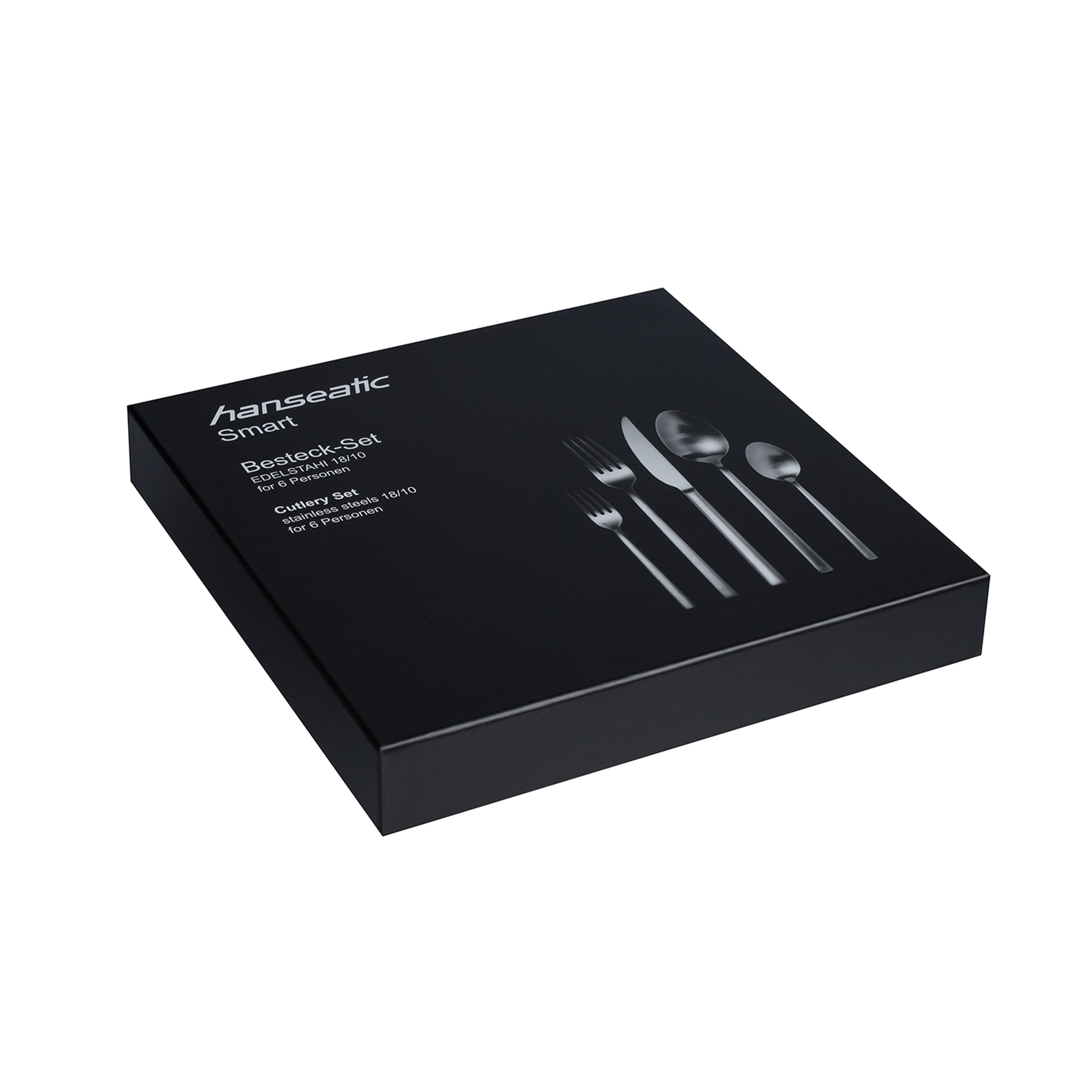 Hanseatic Besteck-Set »SMART, in matter Optik«, (Set, 30 tlg.), leichtes und minimalistisches Design