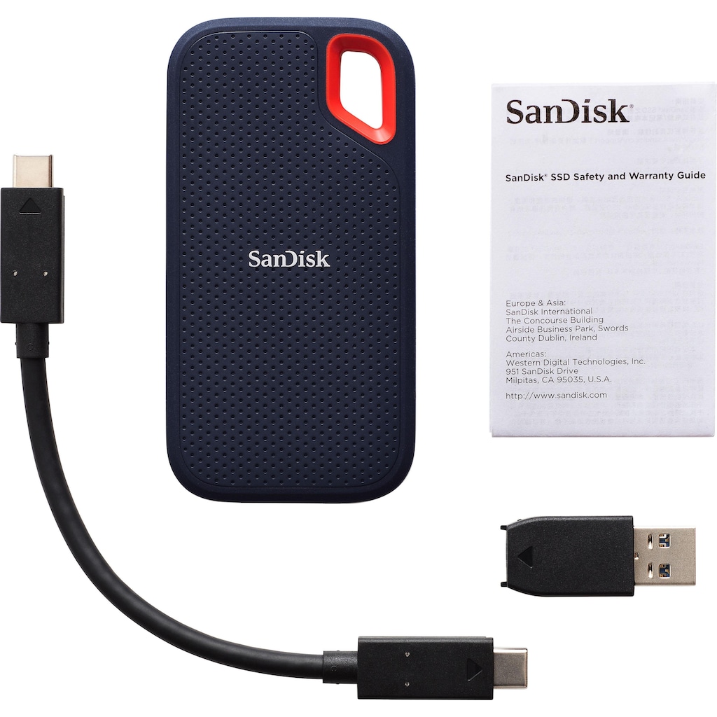 Sandisk externe SSD »Extreme Portable«, Anschluss USB 3.1