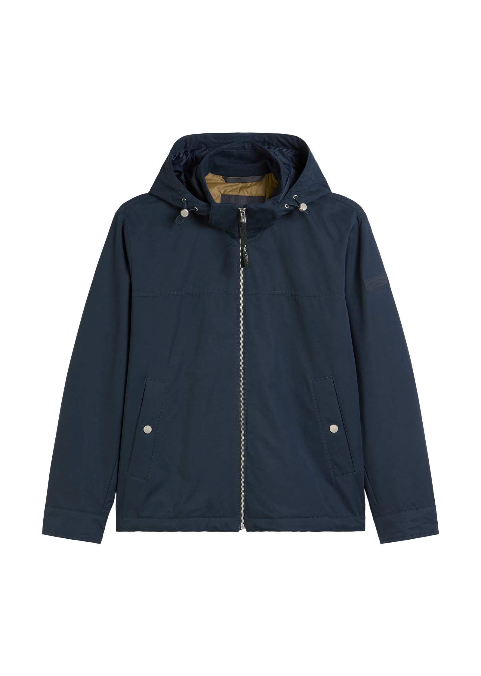 Marc O'Polo Outdoorjacke »aus wasserabweisendem Technical Poly Cotton«, mit Kapuze