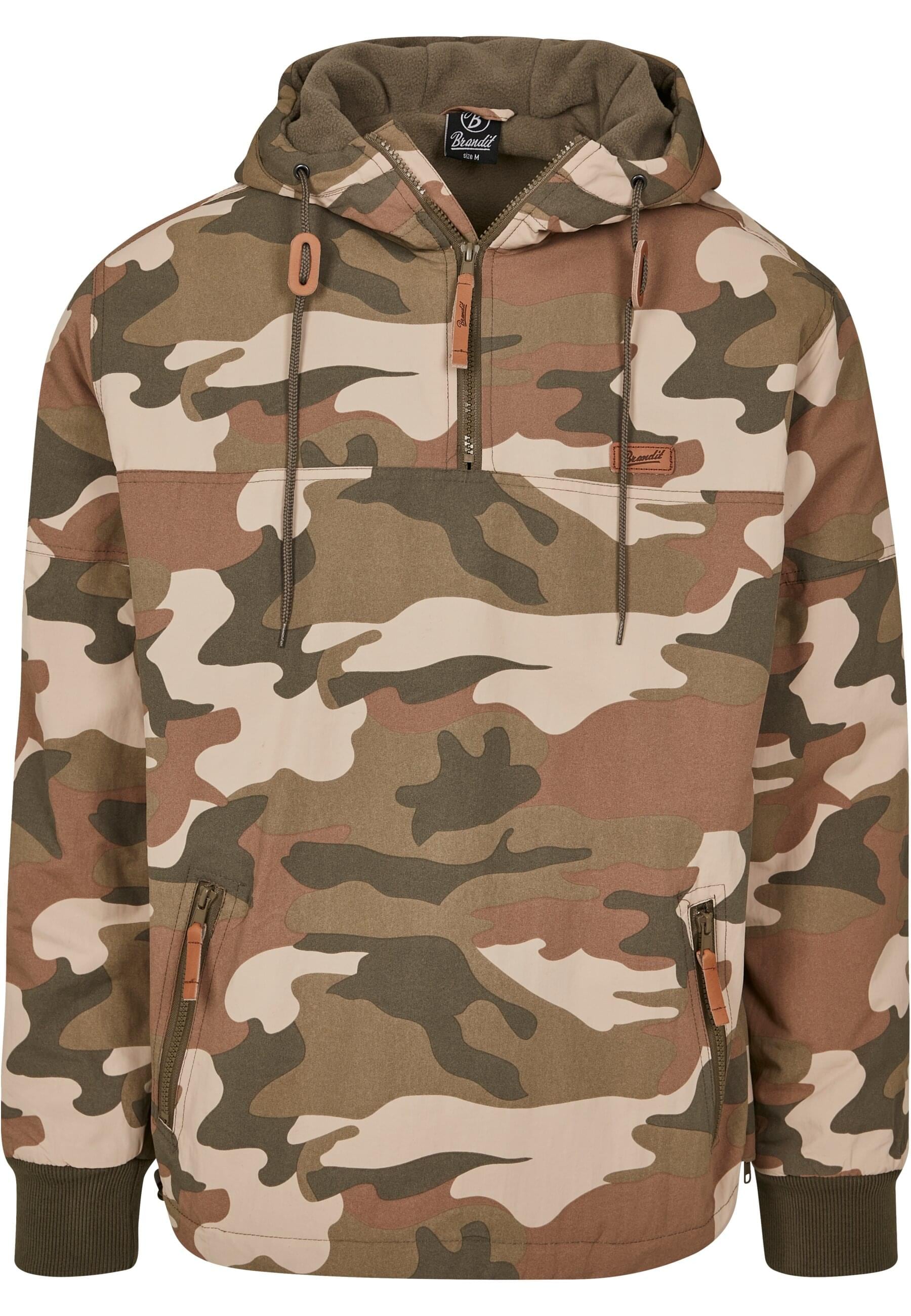 Brandit Anorak »Brandit Herren Pull Over Windbreaker«, (1 St.), mit Kapuze