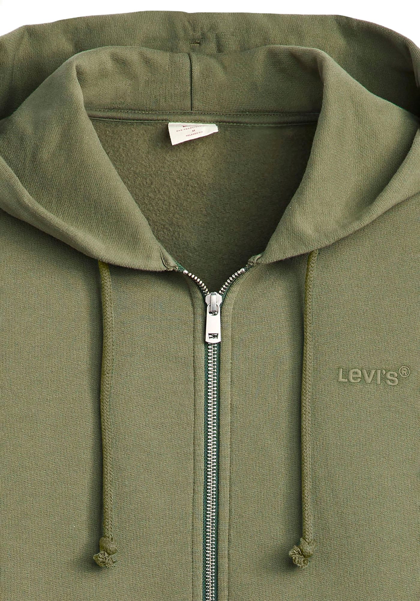 Levi's® Kapuzensweatjacke mit Logo-Stickerei