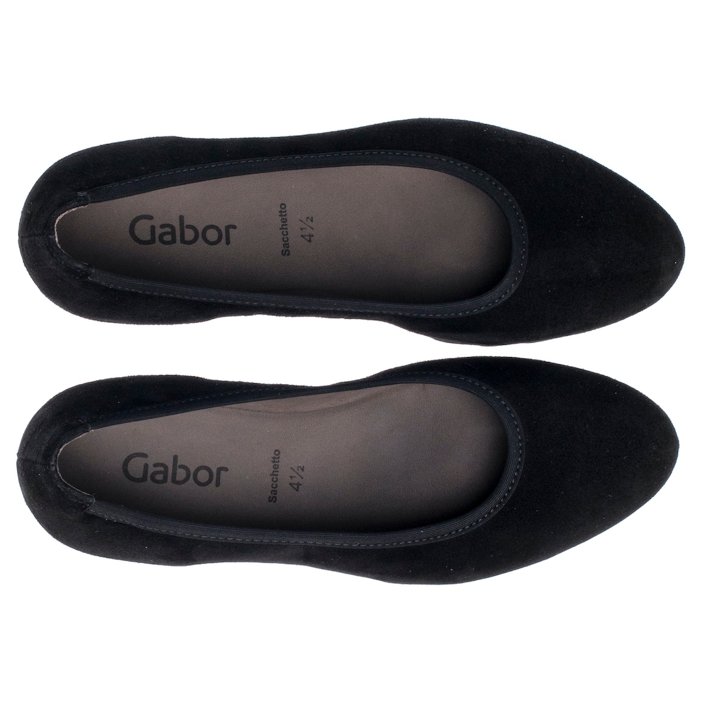 Gabor Pumps, Keilabsatz, Halbschuh Schlupfschuh mit Profilsohle