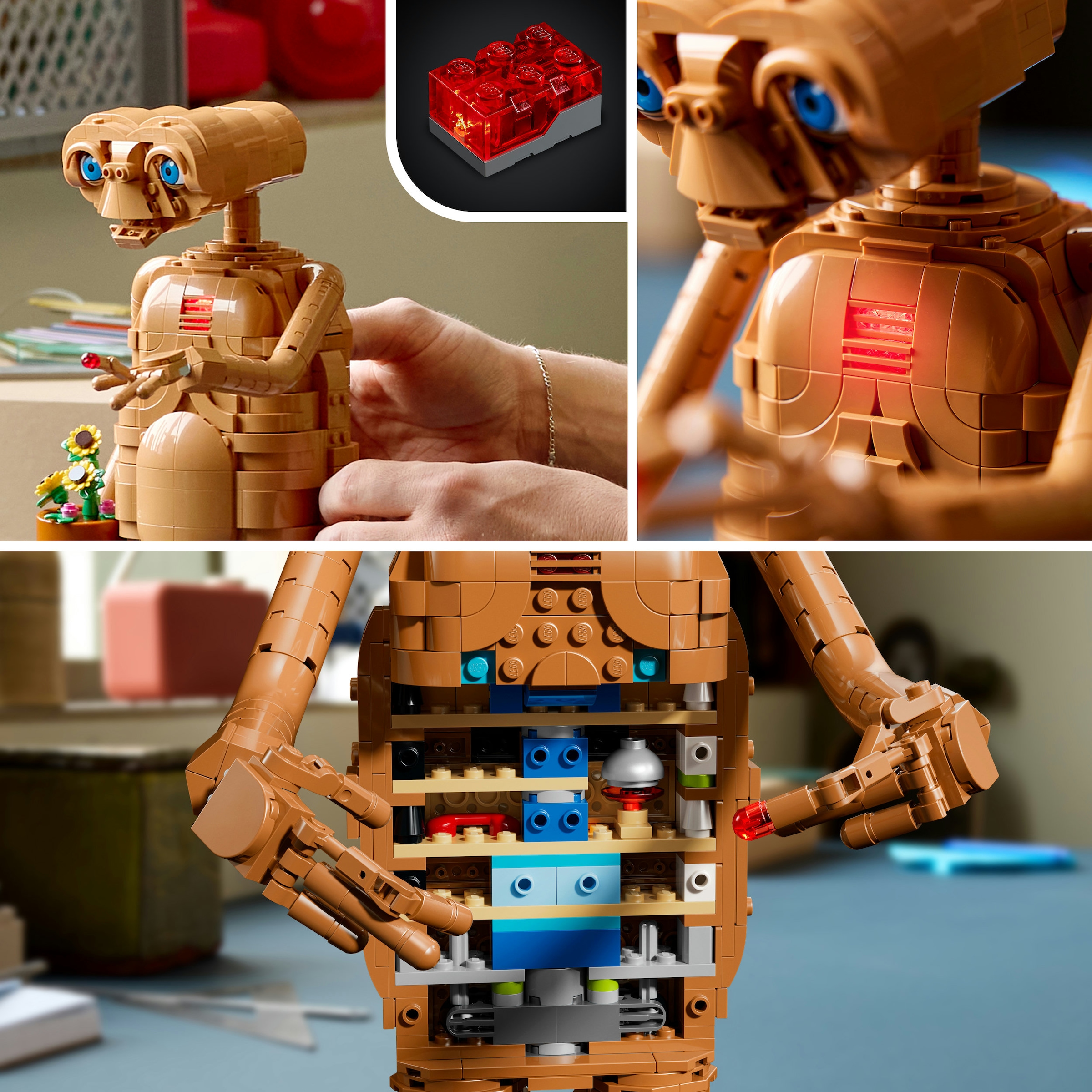LEGO® Konstruktionsspielsteine »E.T. the Extra-Terrestrial (21370), LEGO LEGO Ideas« Made in Europe
