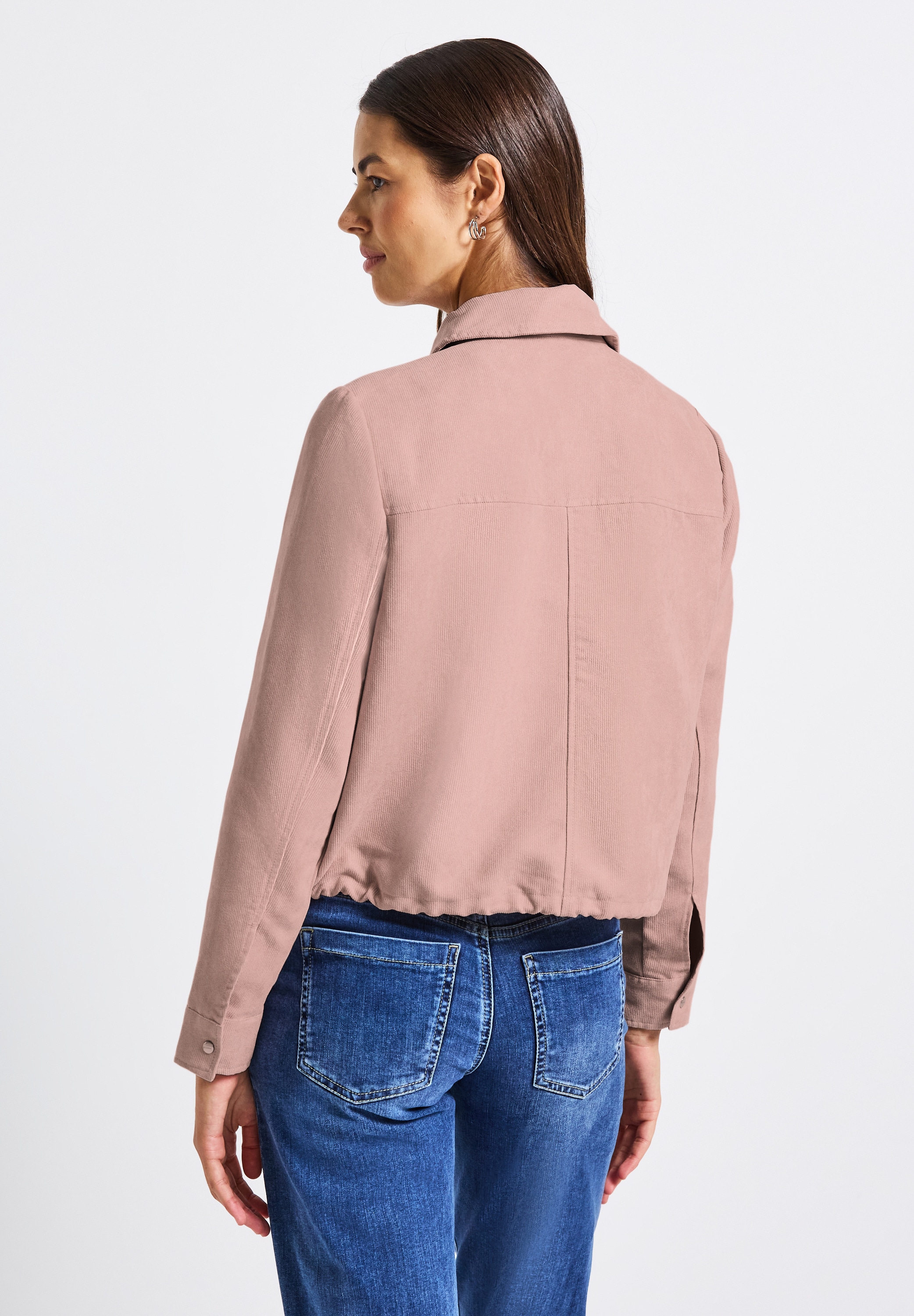 STREET ONE Kurzjacke, ohne Kapuze, in Cord-Optik