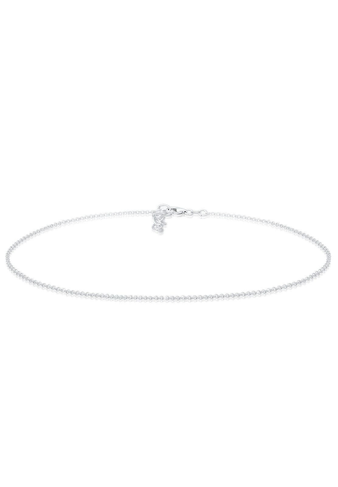ELLI Damen Choker "Halskette Choker Kette Basic ohne Anhänger 925 Silber", ohne Stein, Silber 925 (Sterlingsilber), silber, Silber 925