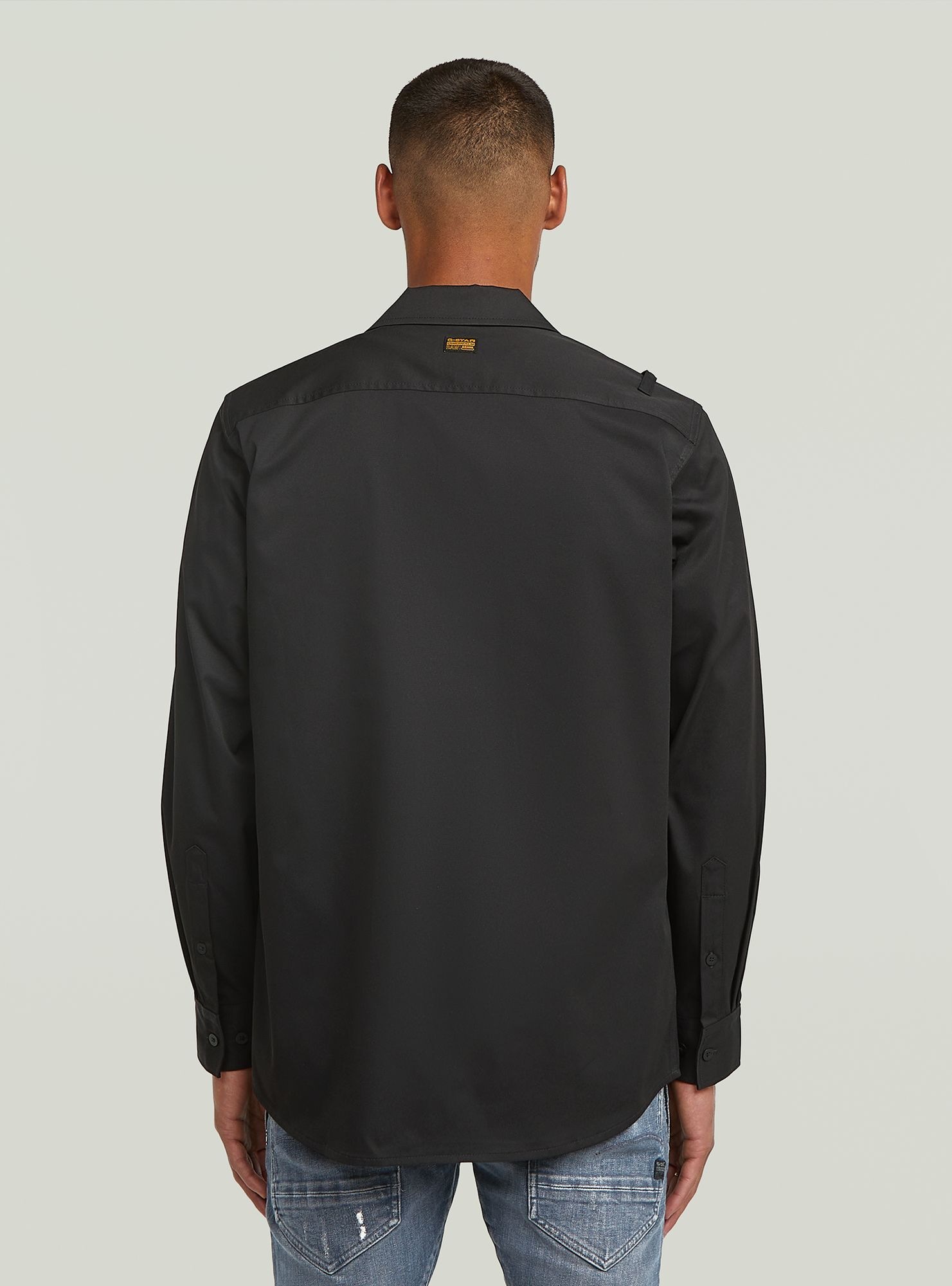G-STAR Langarmshirt "Cargo Pocket Regular Shirt" günstig online kaufen