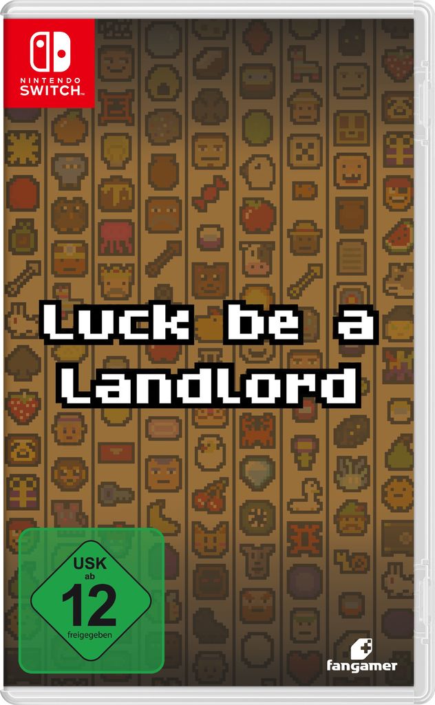 FANGAMER Spielesoftware "Luck Be a Landlord - Mieter-Fortuna", Nintendo Switchweiß, neutral, Spielesoftware