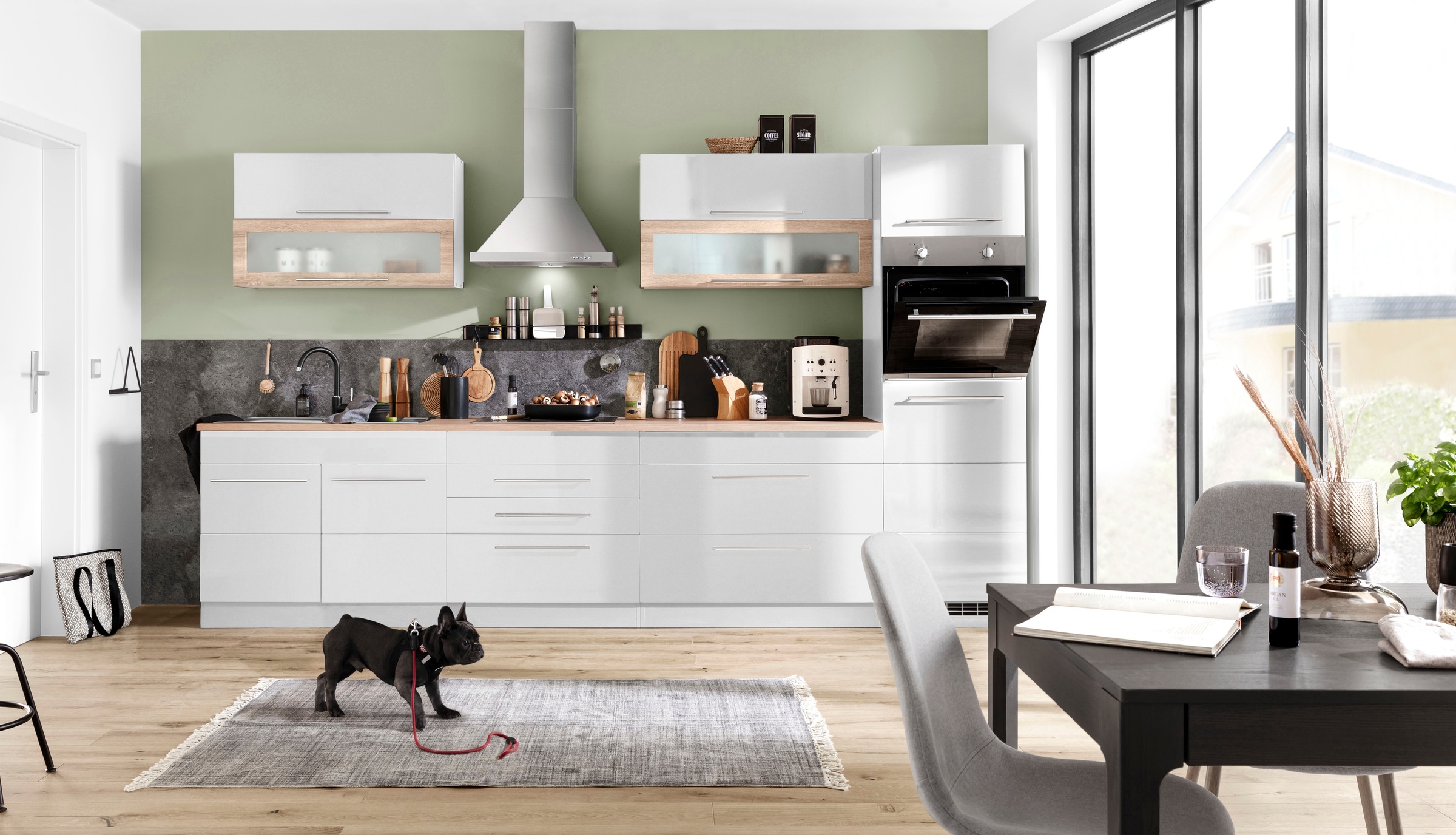 KOCHSTATION Küchenzeile "KS-Wien" Breite 340 cm, wahlweise mit E-Geräten un günstig online kaufen