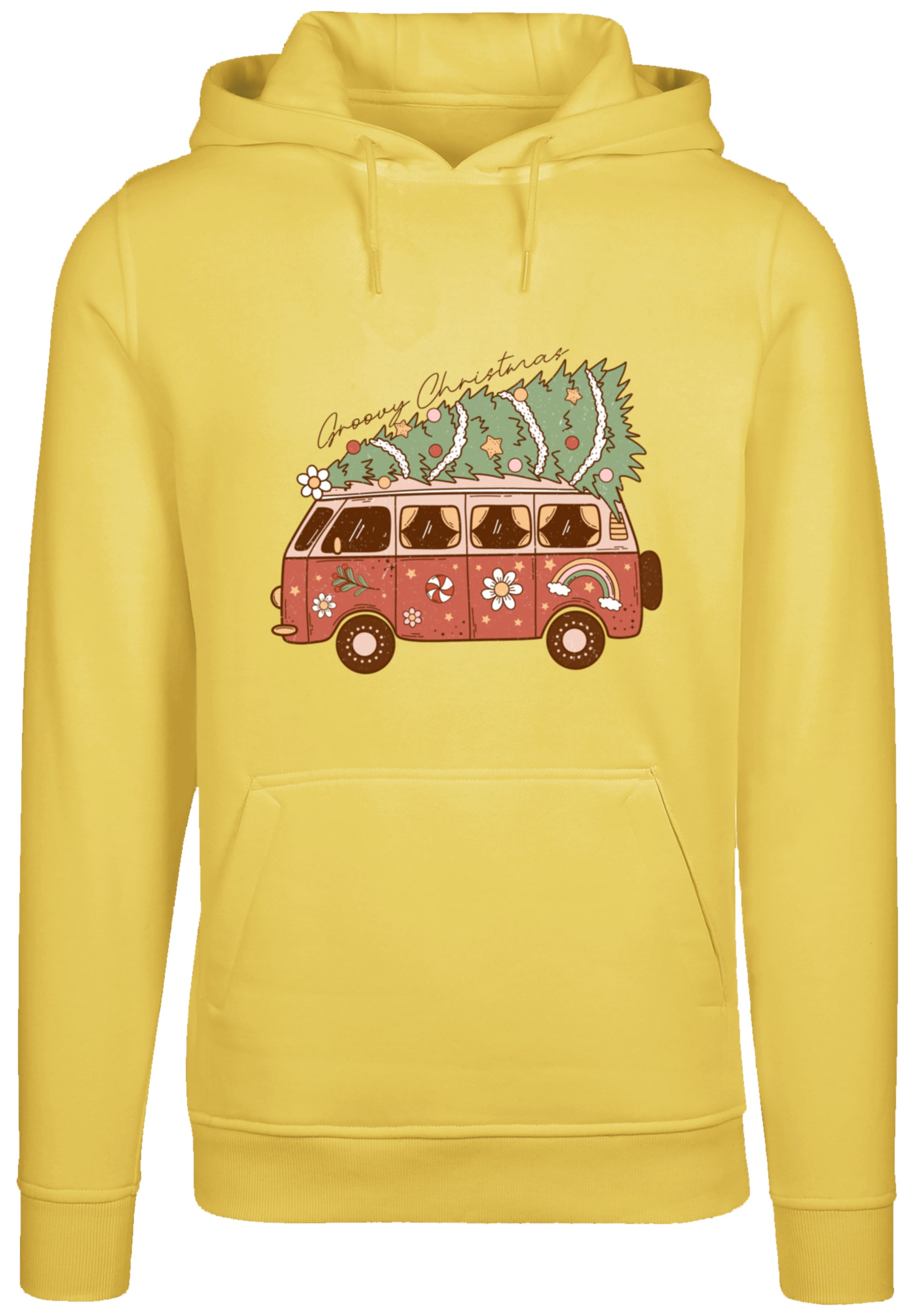 Kapuzenpullover »Groovy Christmas Camper Van«, Premium Qualität