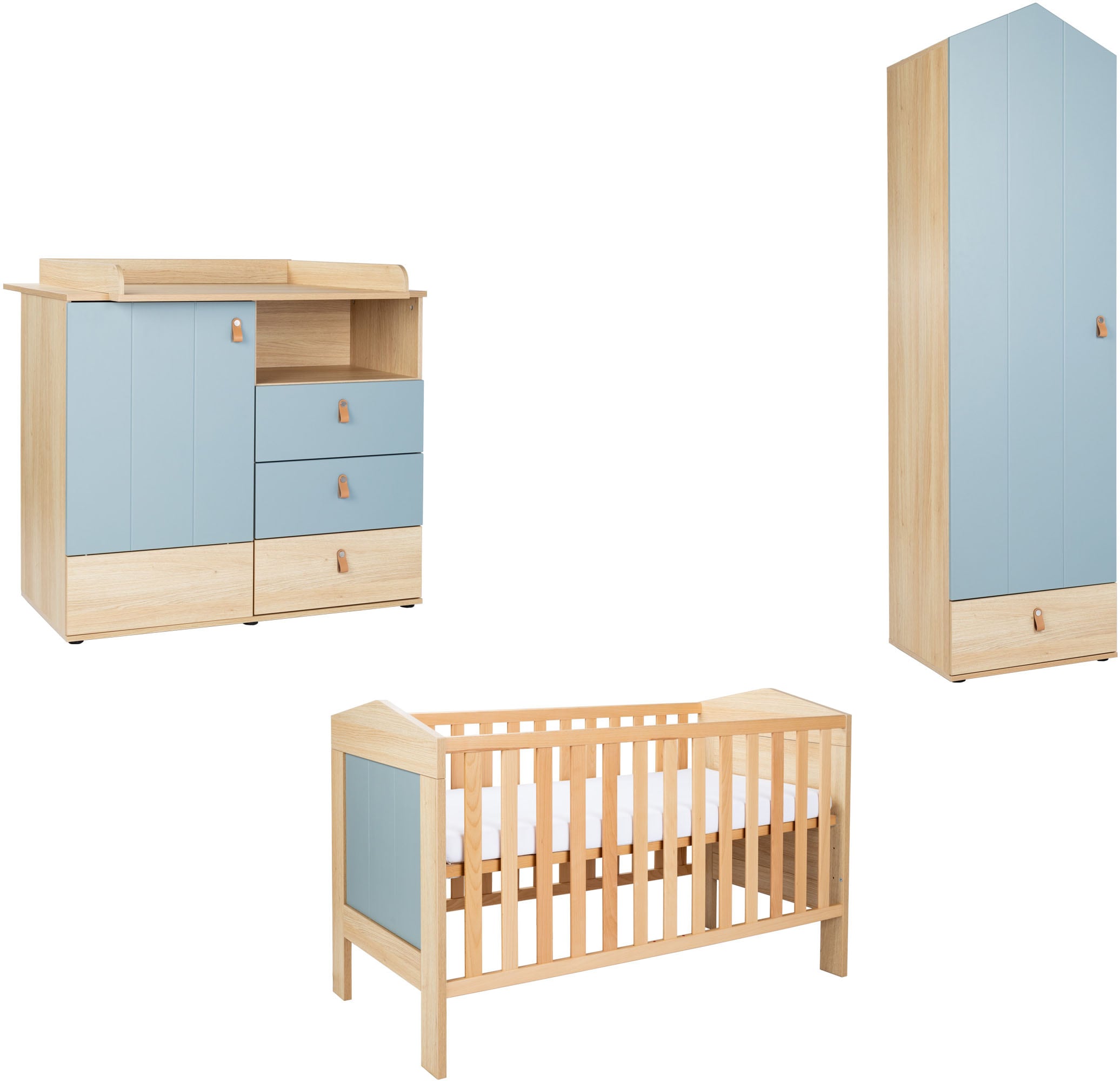 arthur berndt Babyzimmer-Komplettset "Babyzimmer-Set "Roofy" 3-teilig mit 1 günstig online kaufen