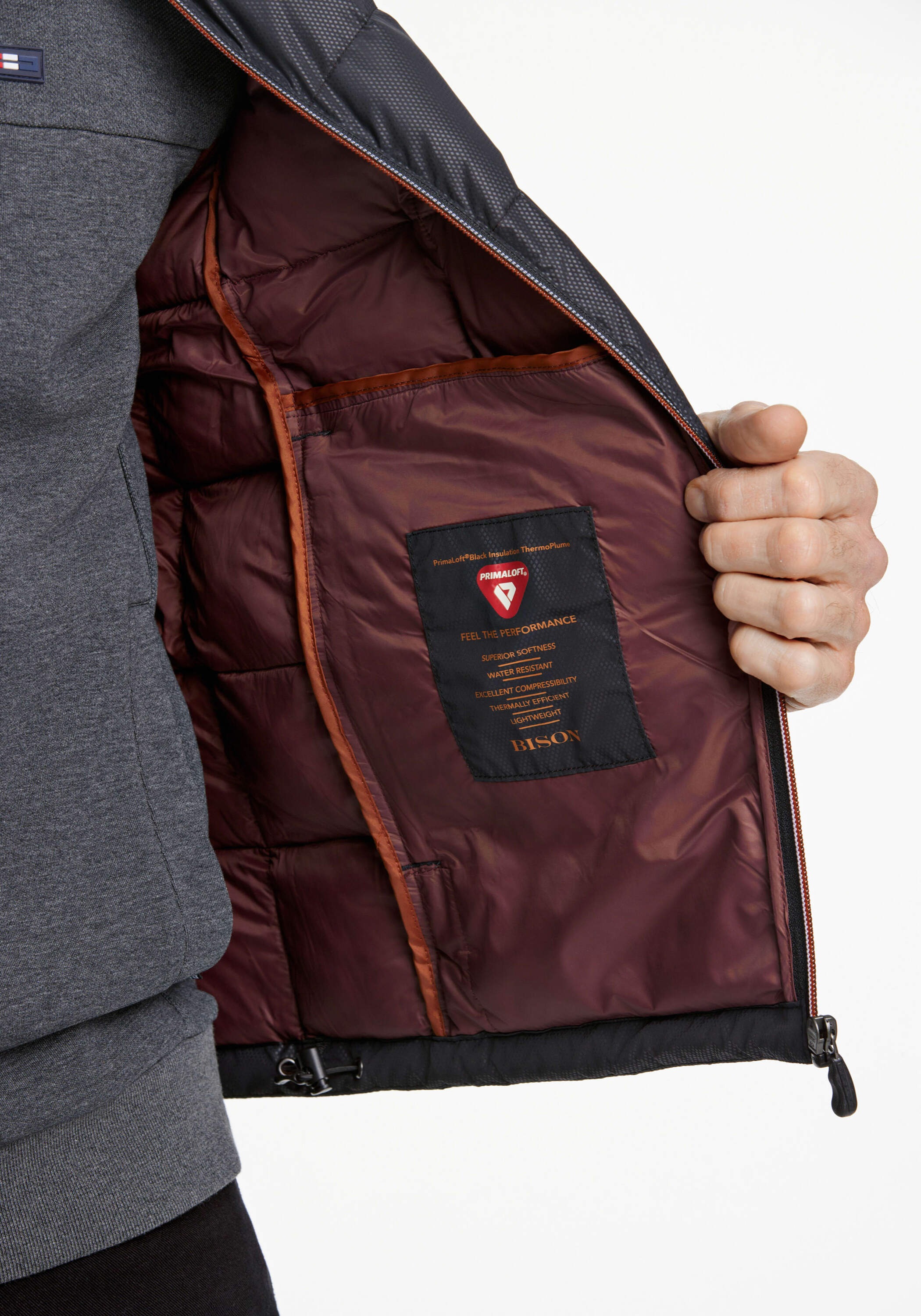 BISON Steppjacke »BISON Wattierte Jacke«