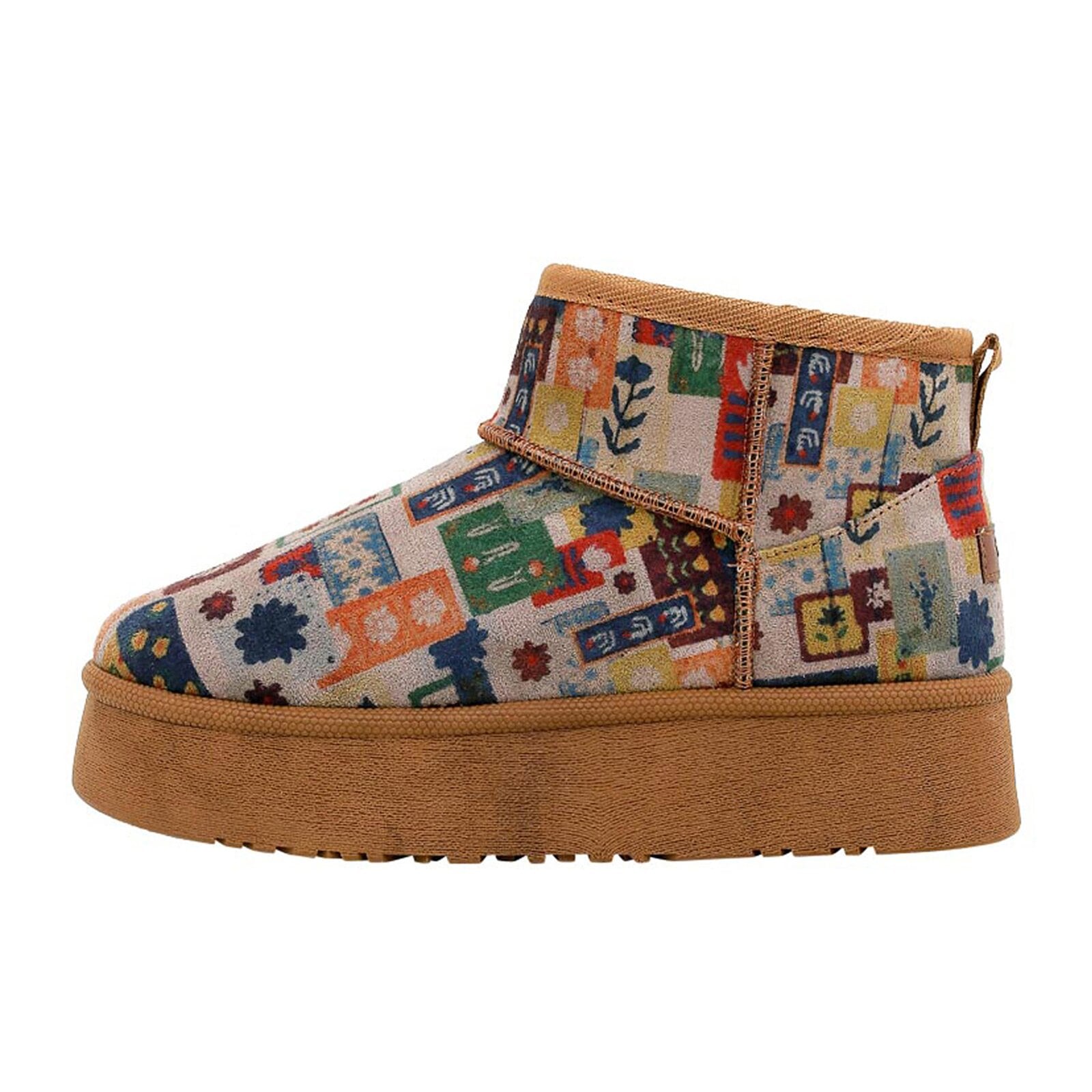 DOGO Winterstiefel »Ruby Boots Schnürstiefel Anatolian Patterns Damen Stiefeletten«  Handgefertigt