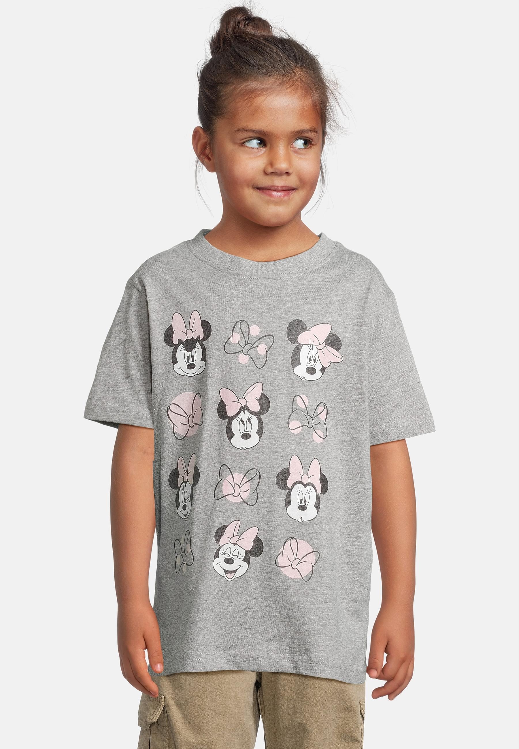 MisterTee T-Shirt »MisterTee T-Shirt 2 Pack - kurzarm - Minnie Mouse«, (1 tlg.)