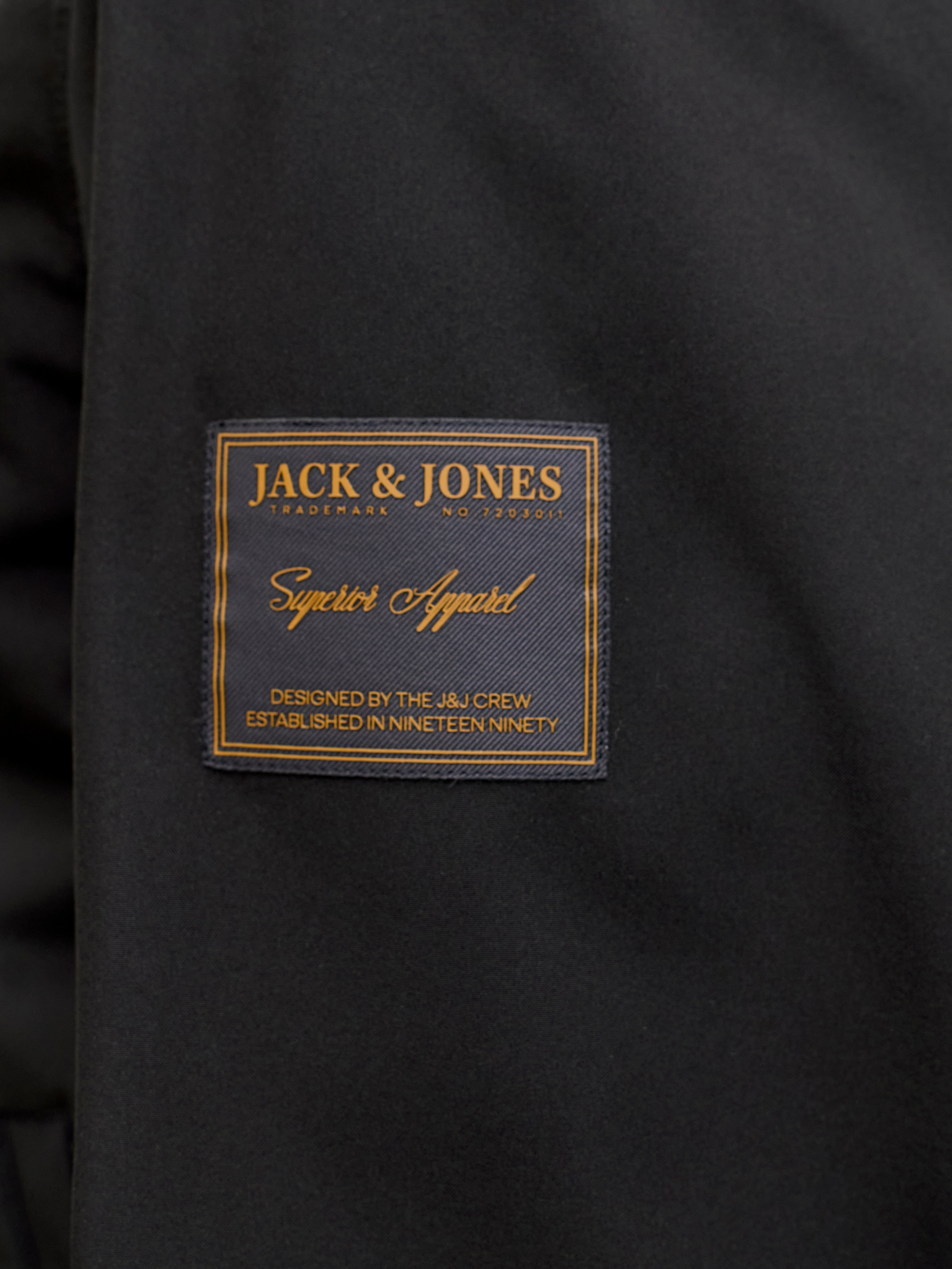 Thumbnail - Jack & Jones PlusSize Softshelljacke "JJEPARKER SOFTSHELL COLLAR BOMBER SN PLS" mit Stehkragen