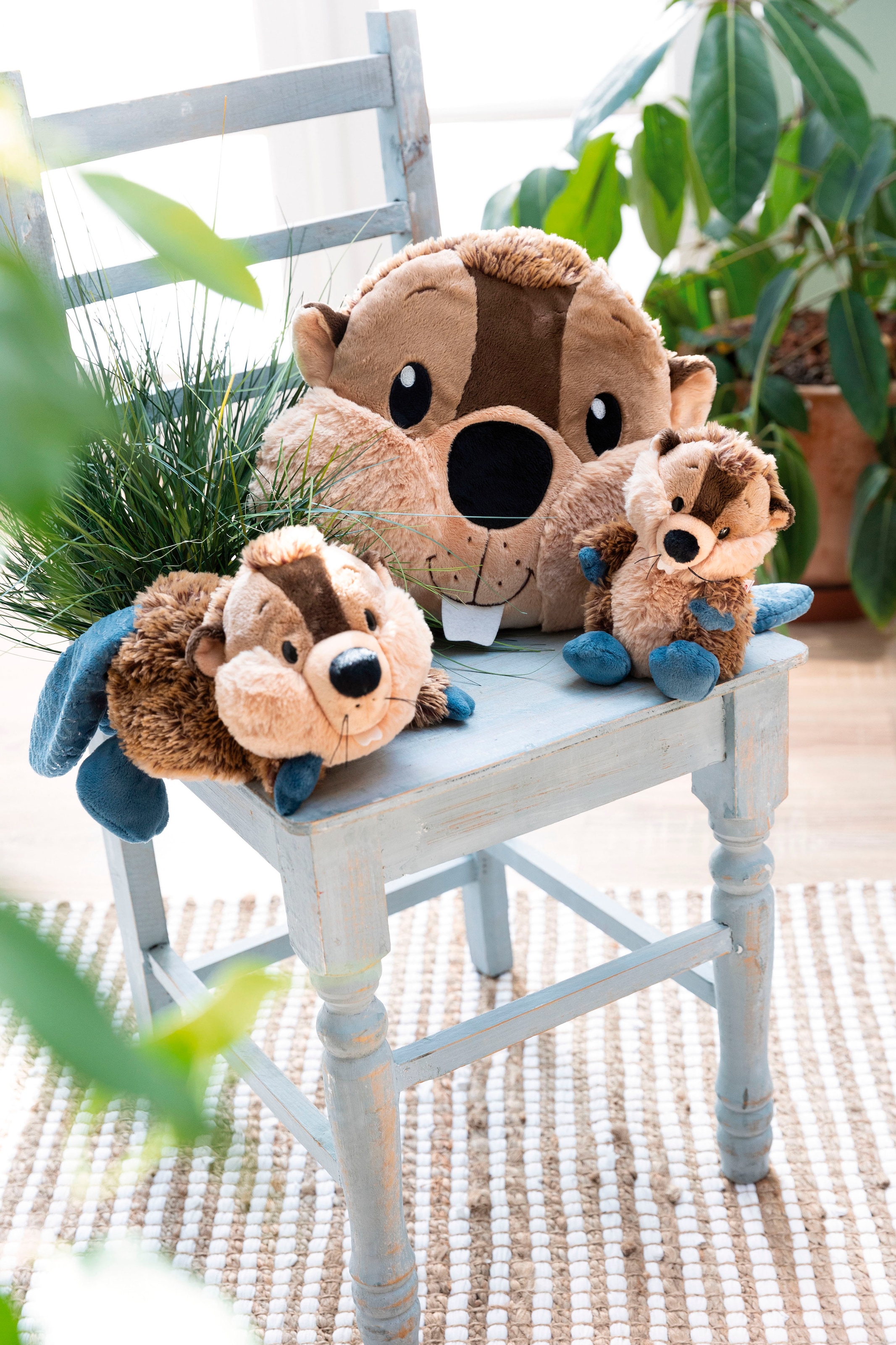 Nici Kuscheltier »Forest Friends, Kissen Biber Harry Woodsnacker figürlich 32x27 cm«