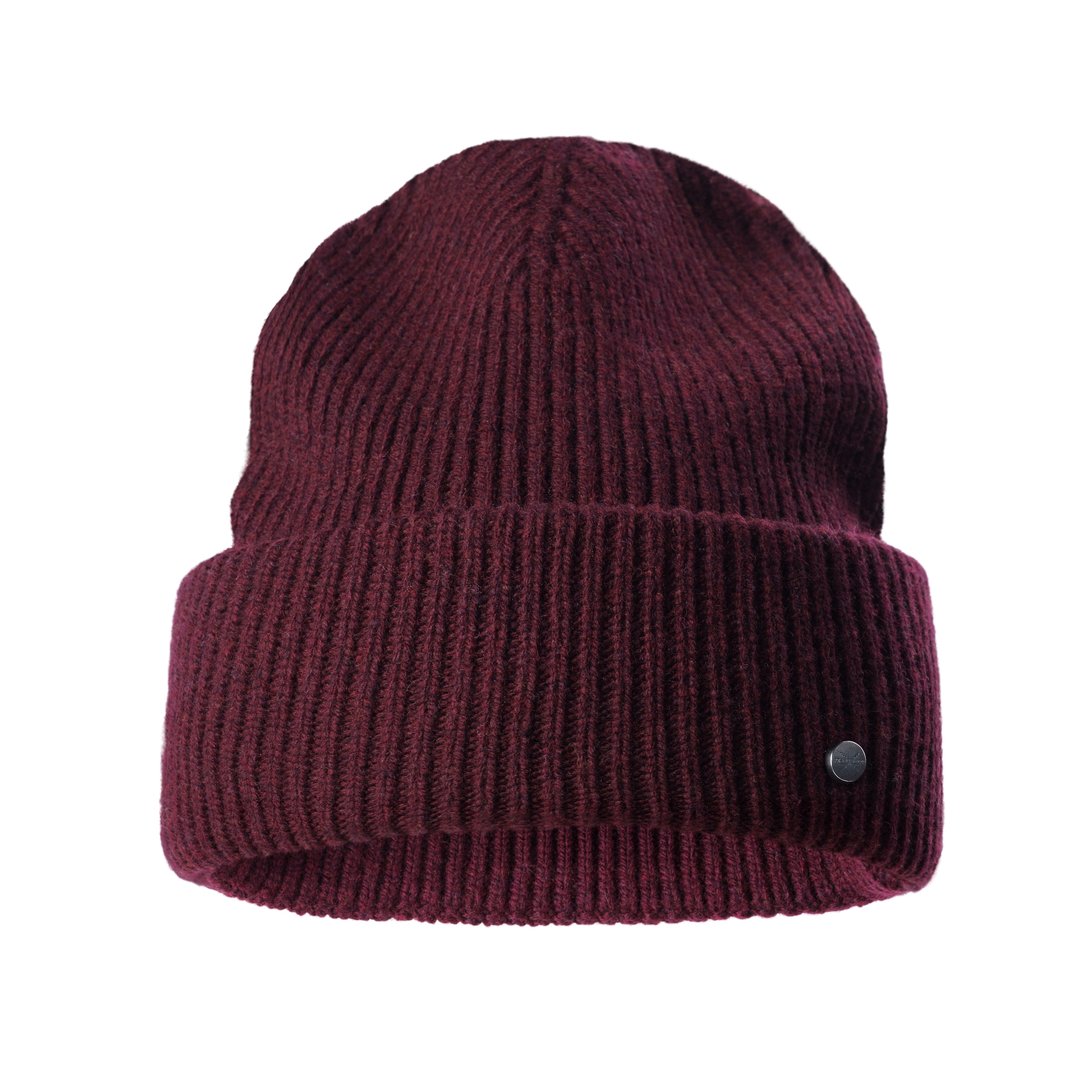 PEARLWOOD Strickmütze "IVA" Feinripp, breiter Umschlag, Temperaturregulierend, Wollanteil