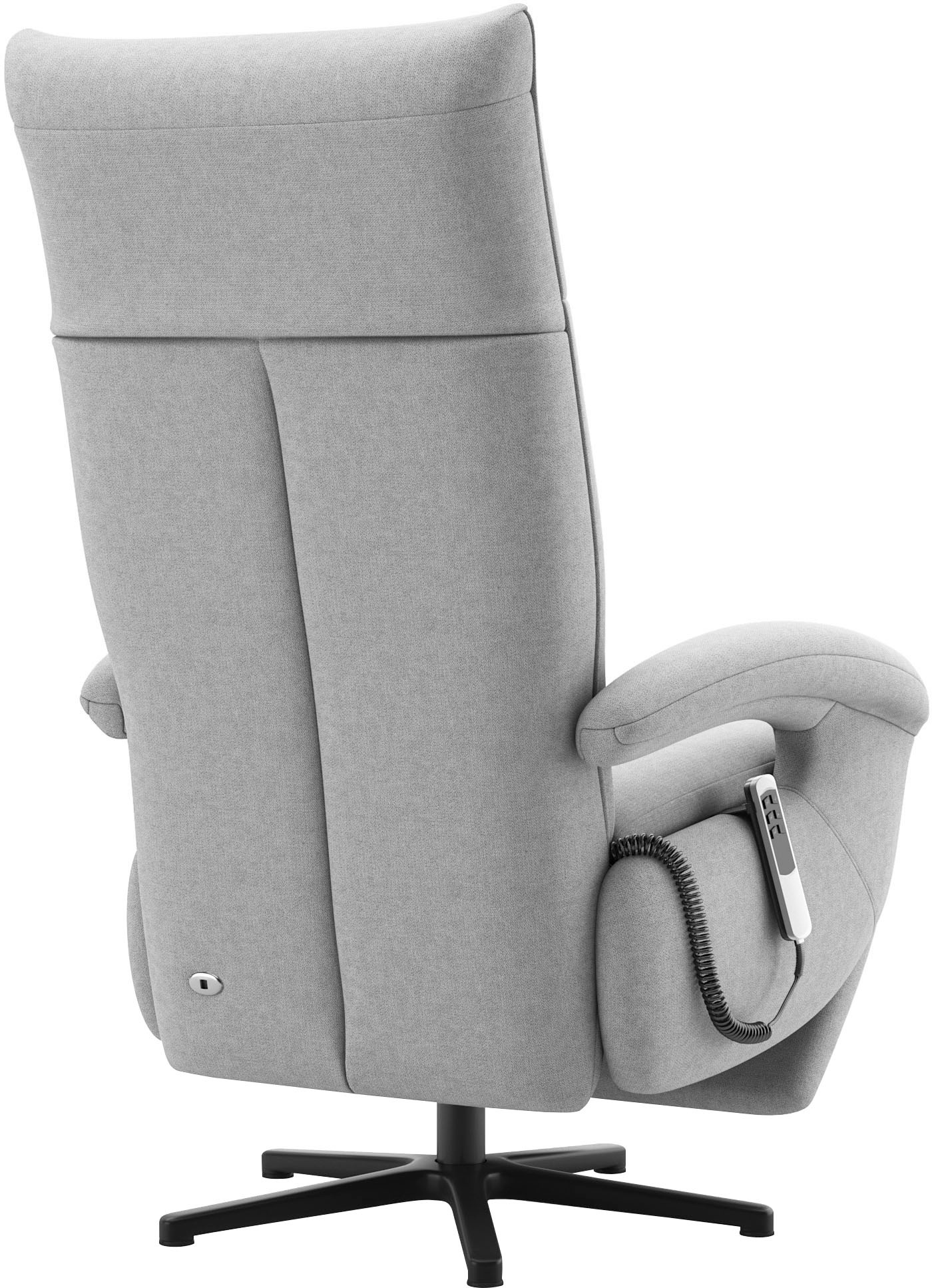 sit&more TV-Sessel »Zoe, inkl. Kopfteilverstellung & 360° Drehfunktion«, wahlweise mit 2 Motoren, Akku & Aufstehhilfe