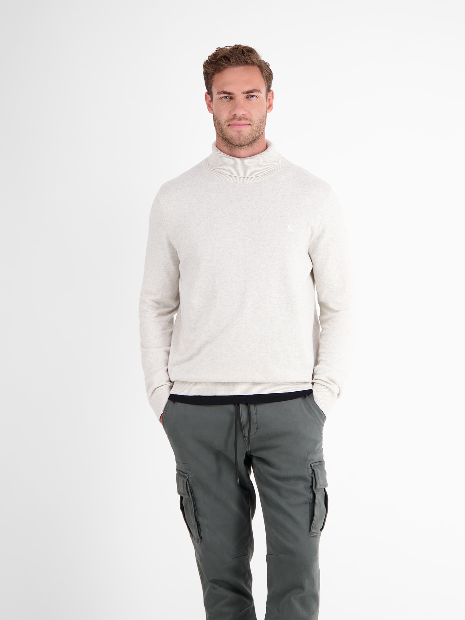 LERROS Rollkragenpullover »LERROS Rollkragen-Strickpullover«