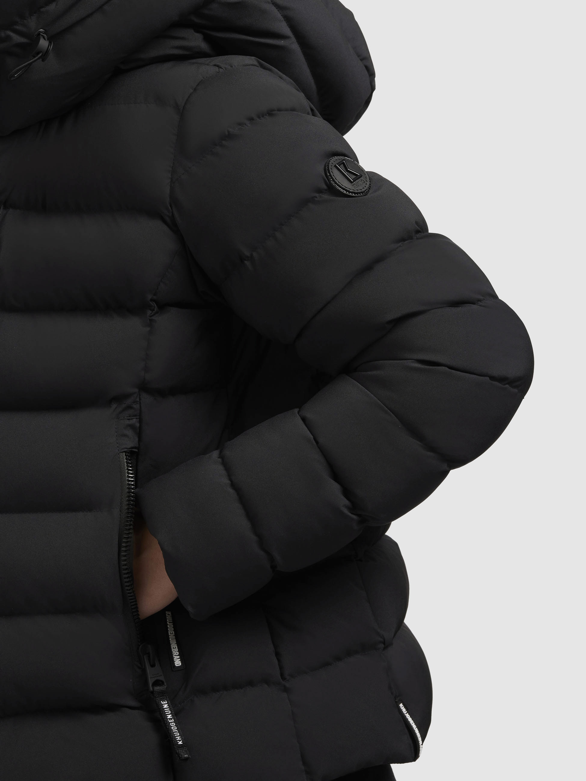 khujo Steppjacke »VADEA«, mit Kapuze